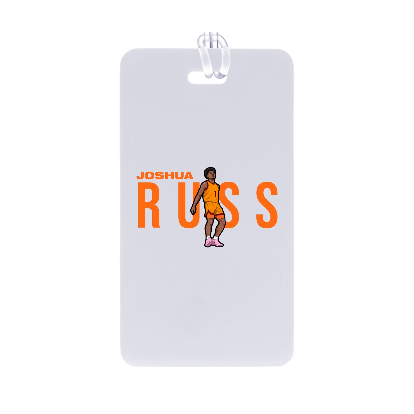 Bag Tag — Player Name in Classic