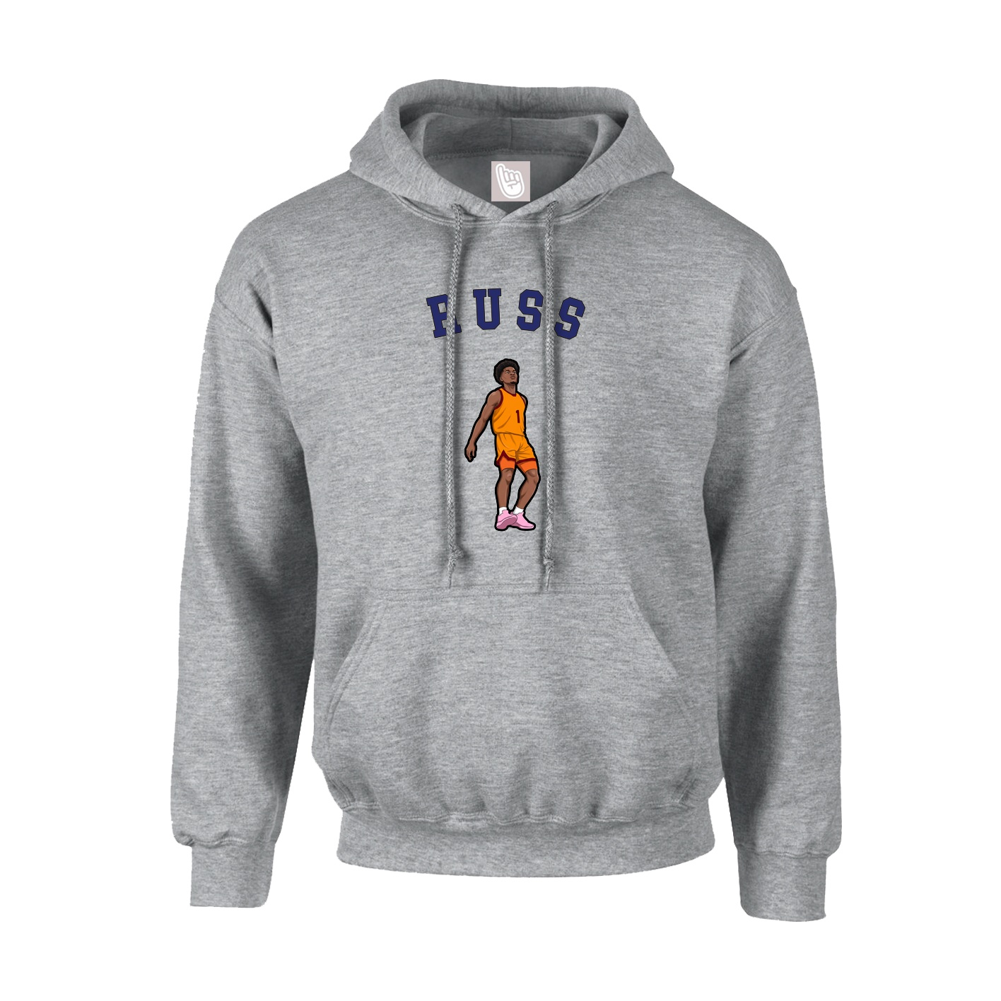 Youth Hoodie — Shirsey Arch in Grey