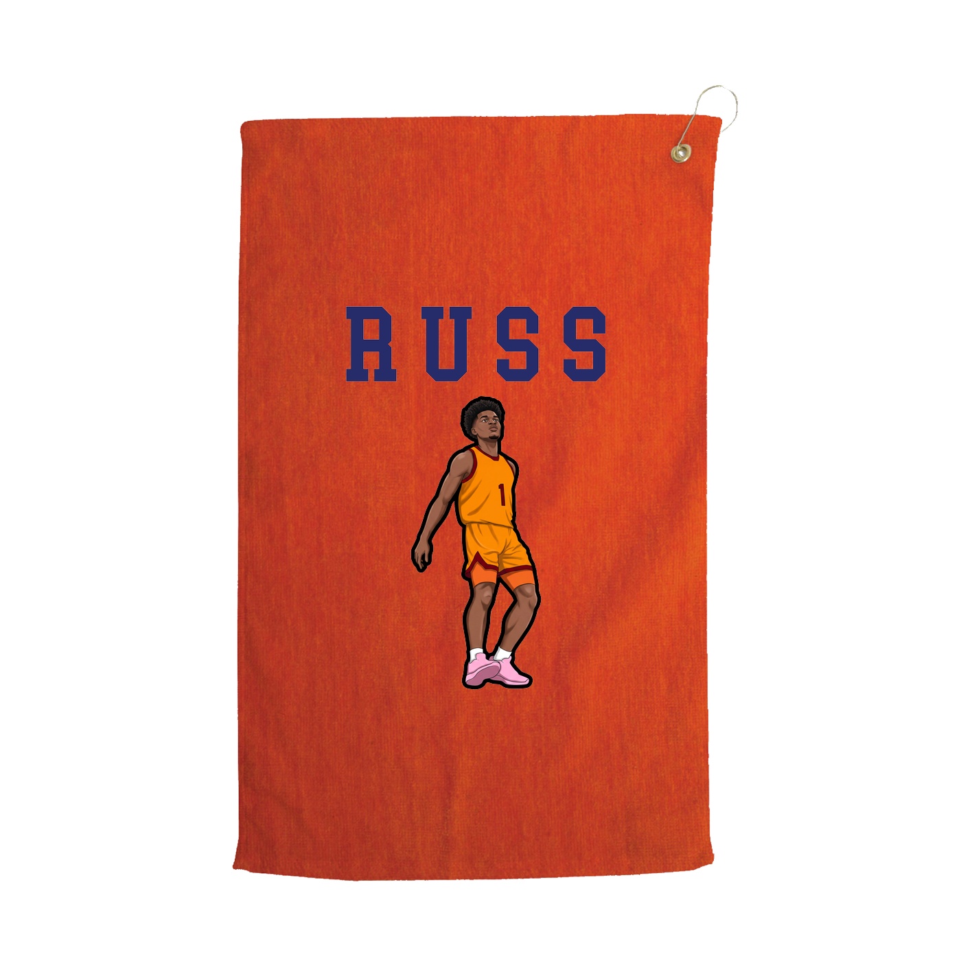 Golf Towel — Shirsey in Orange