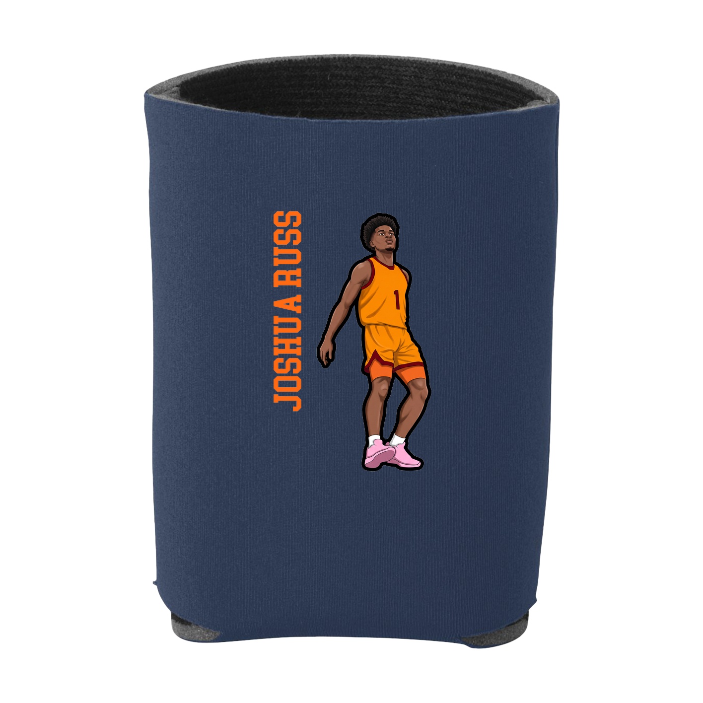 Can Holder — Name Vertical in Navy