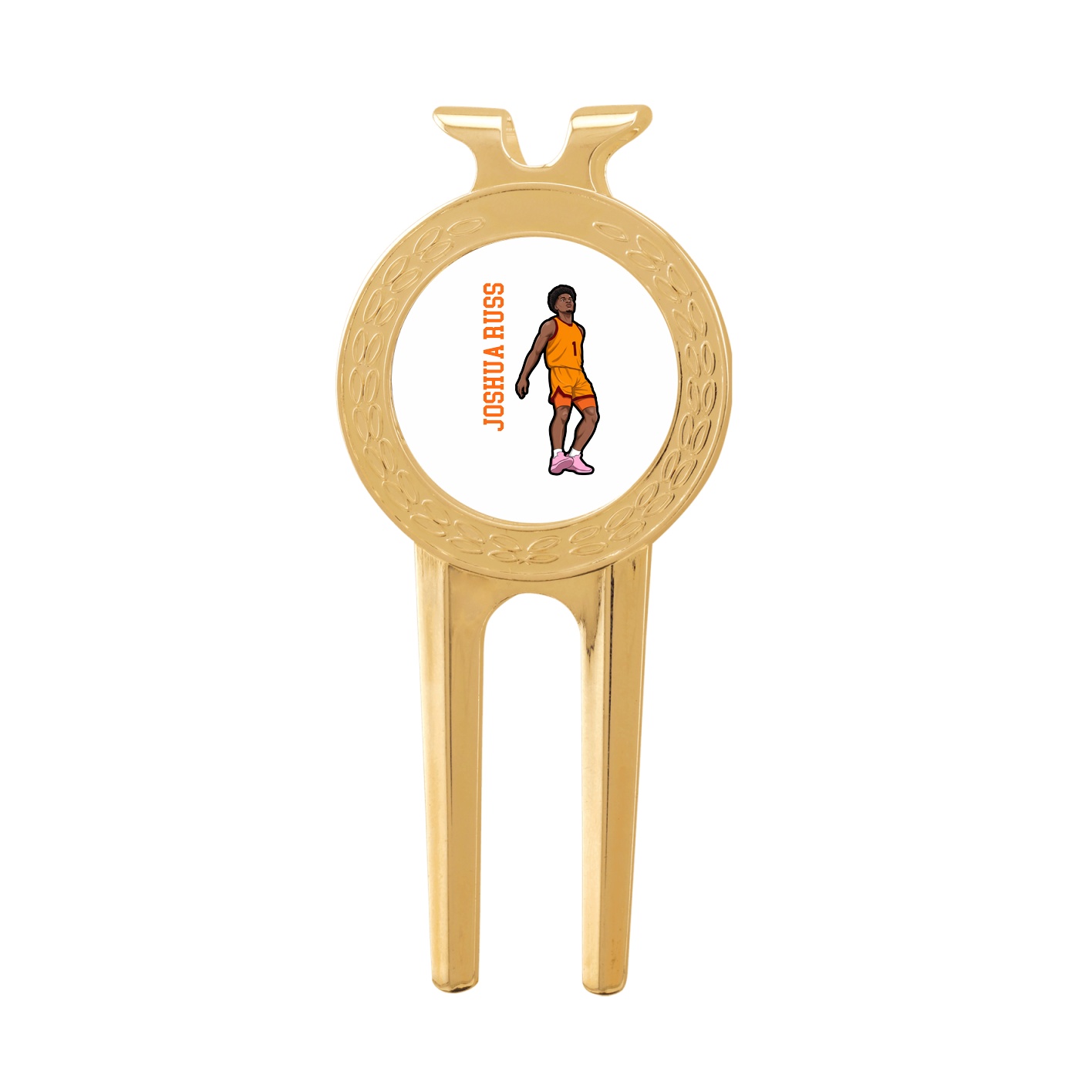 Divot Tool with Ball Marker — Name Vertical in Classic