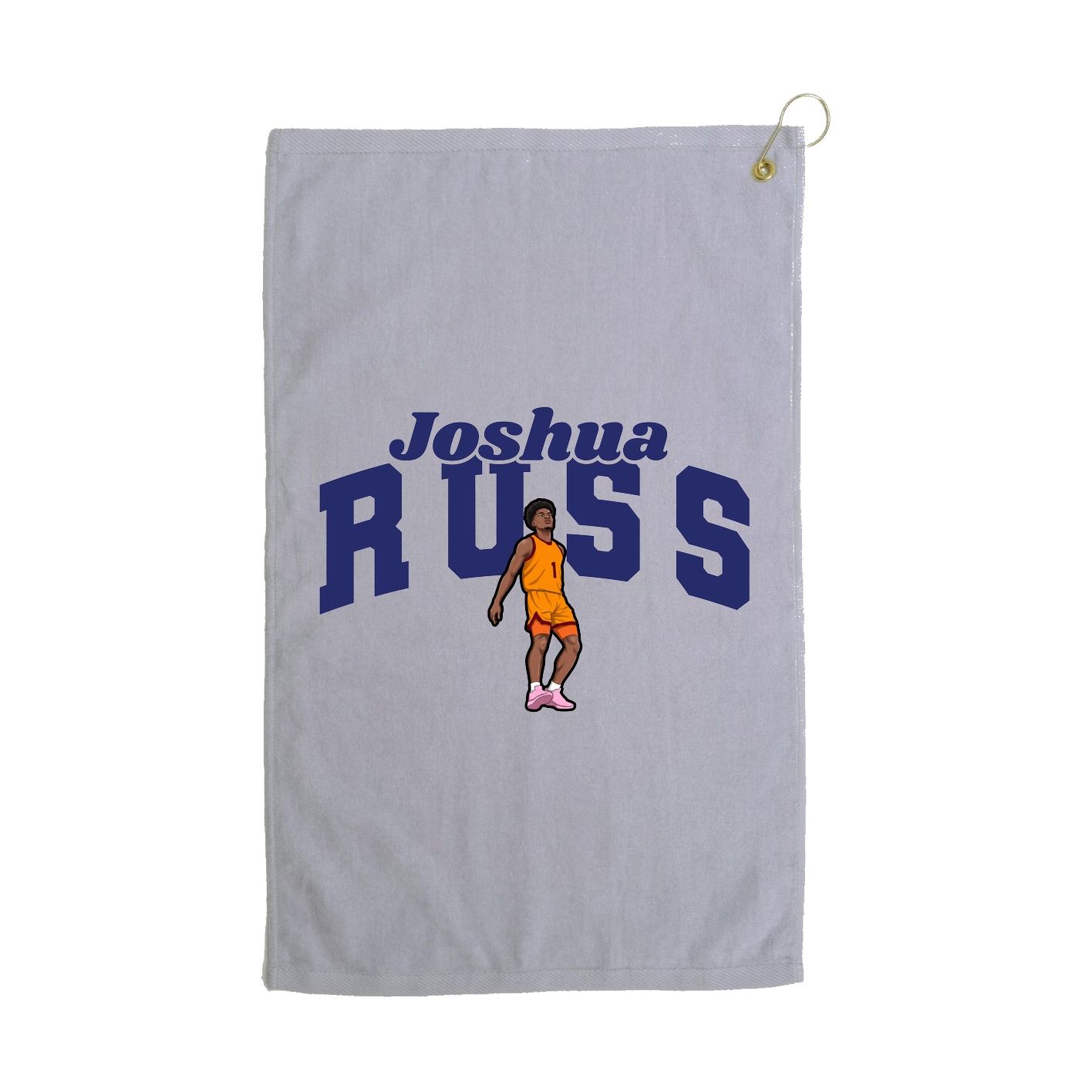 Golf Towel — Signature Arch in Grey