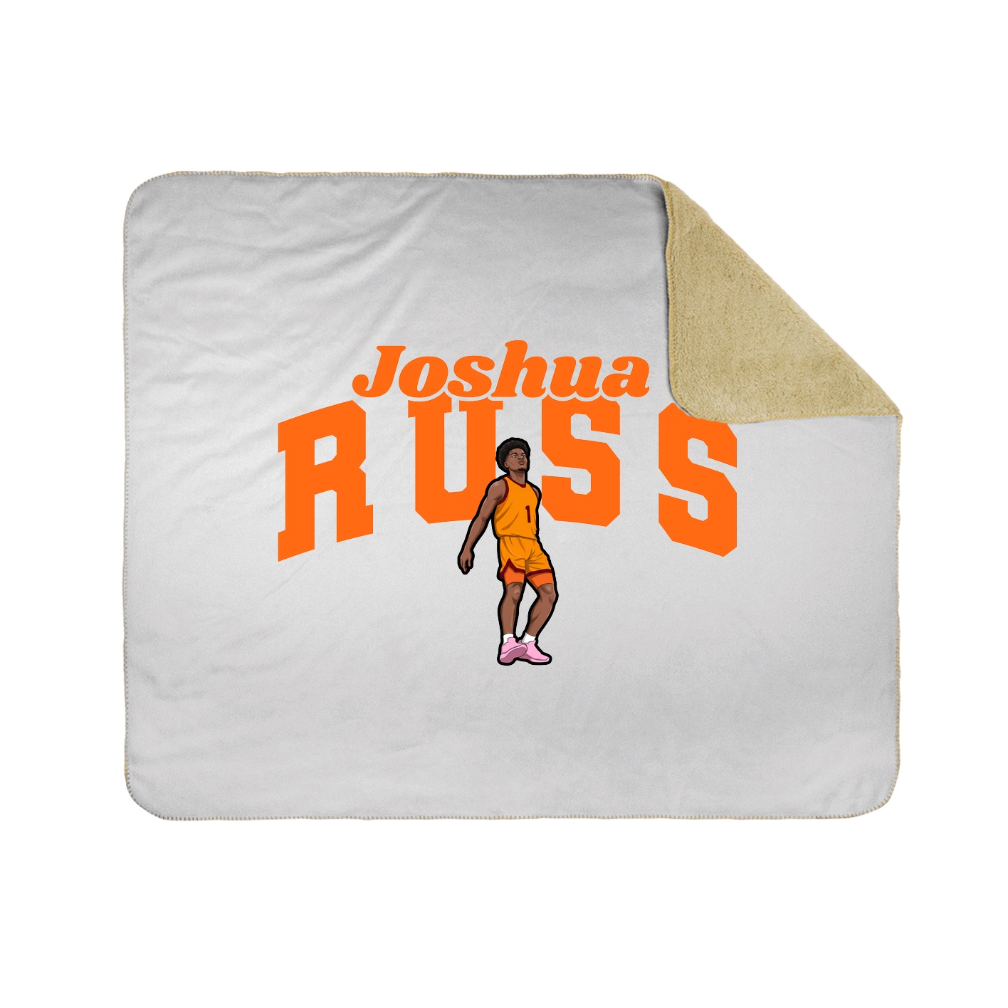 Throw Blanket — Signature Arch in White