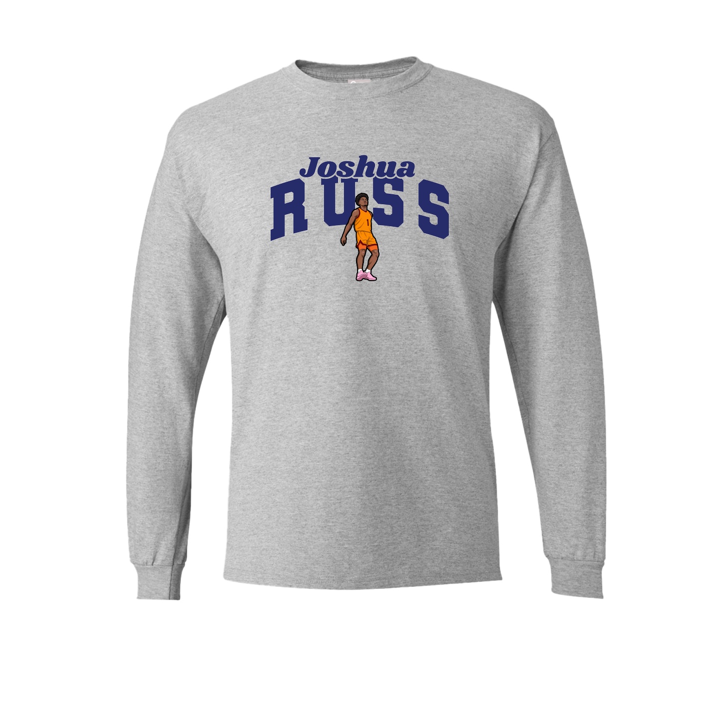 Long Sleeve Tee — Signature Arch in Grey