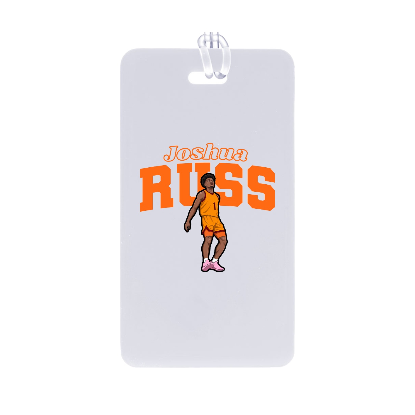 Bag Tag — Name Arch in Classic