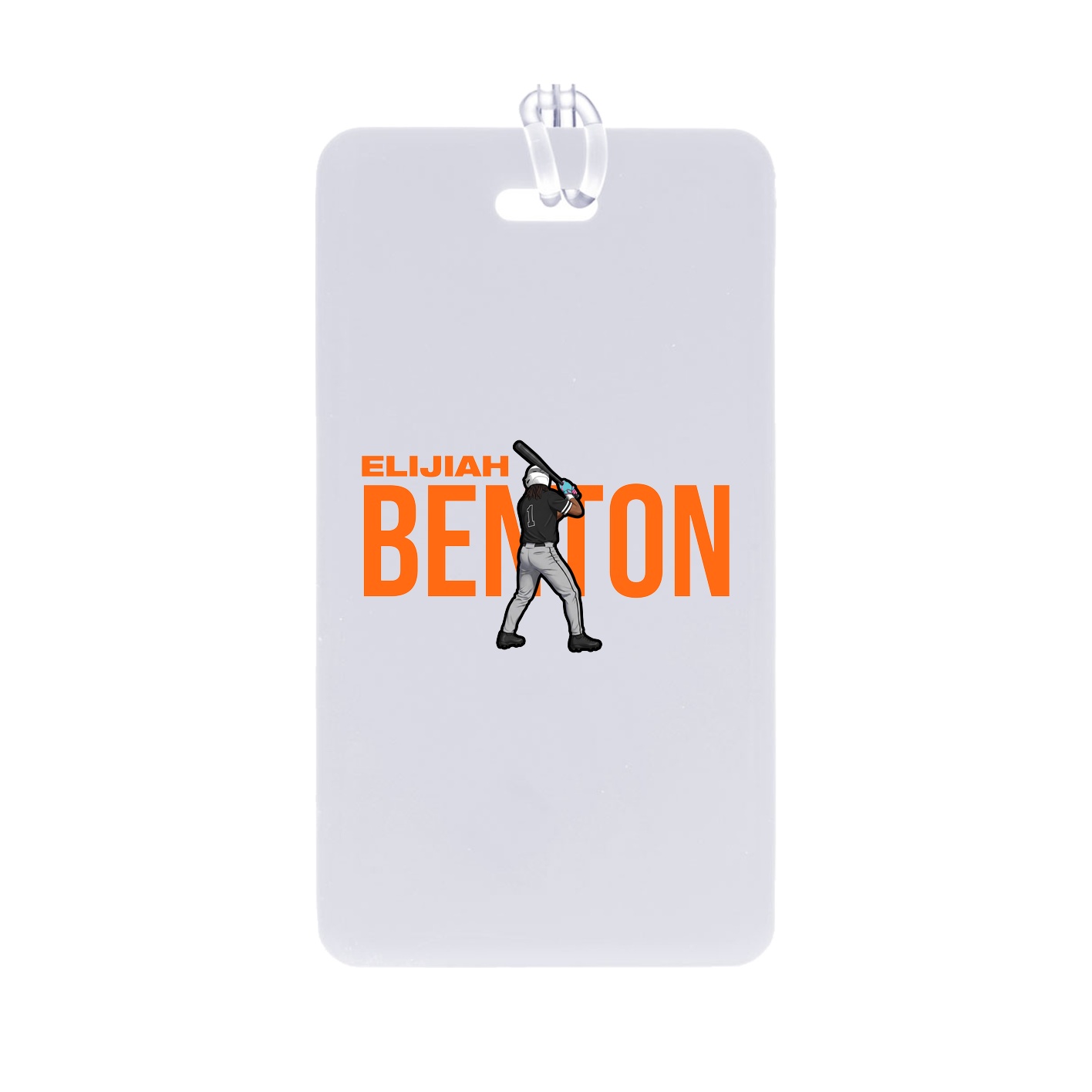 Bag Tag — Player Name in Classic