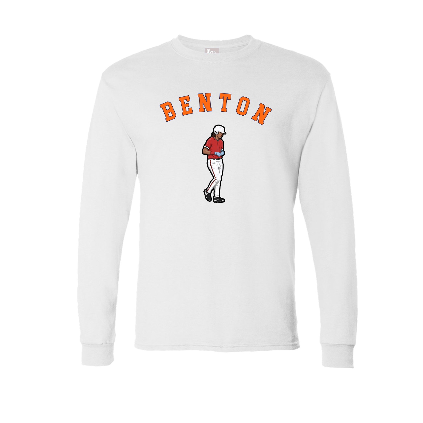 Long Sleeve Tee — Shirsey Arch in White