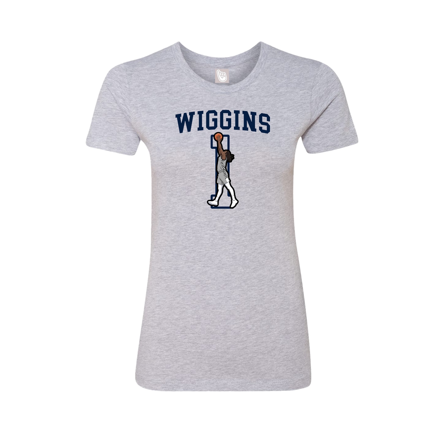 Fitted Women's Tee — Shirsey in Grey