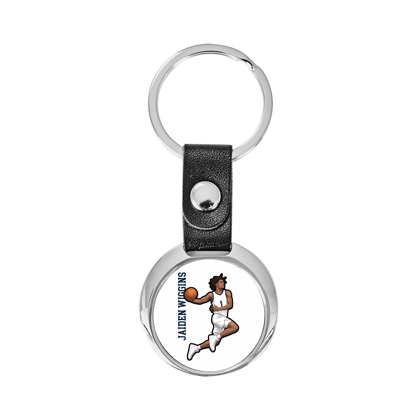 Key Chain — Name Vertical in Classic