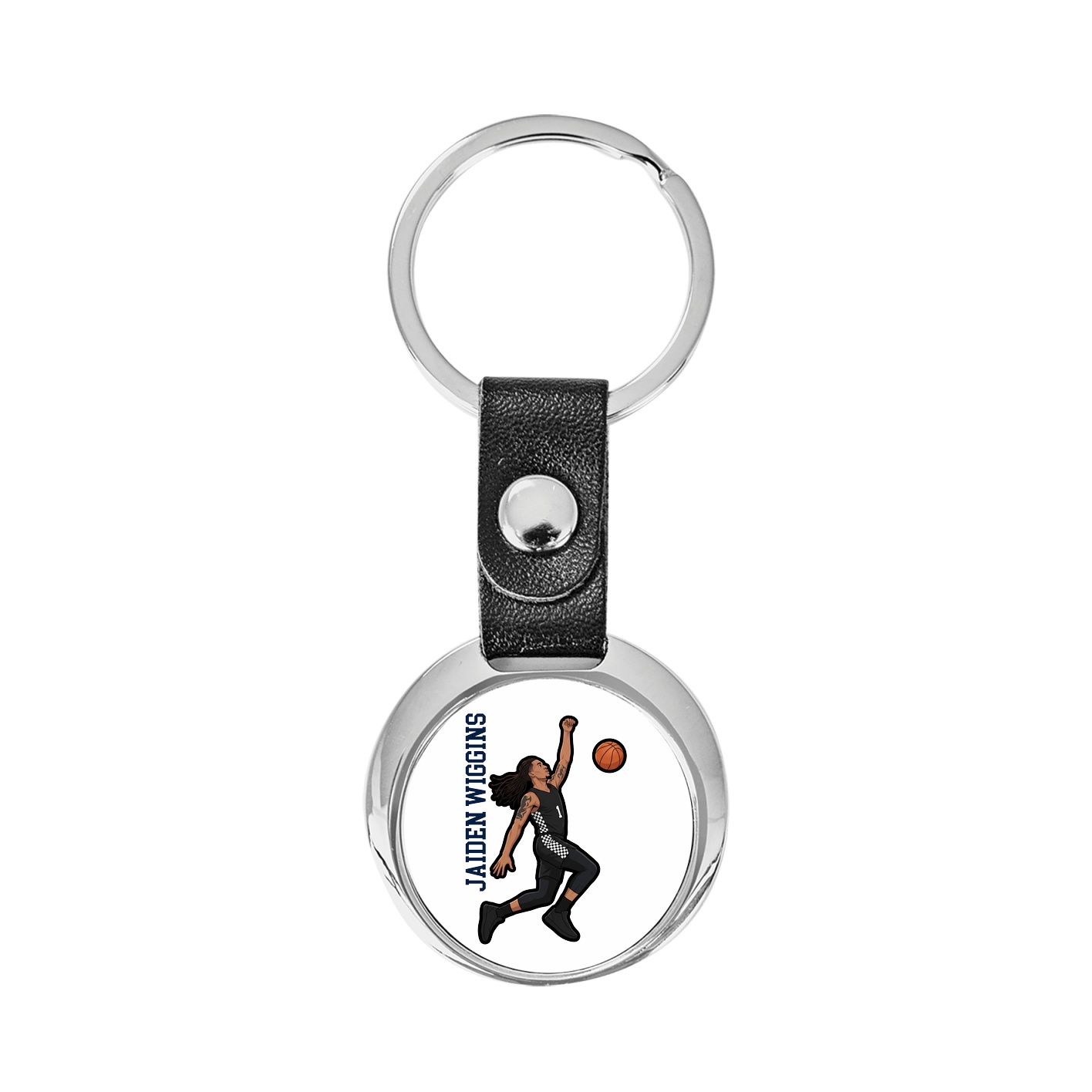 Key Chain — Name Vertical in Classic