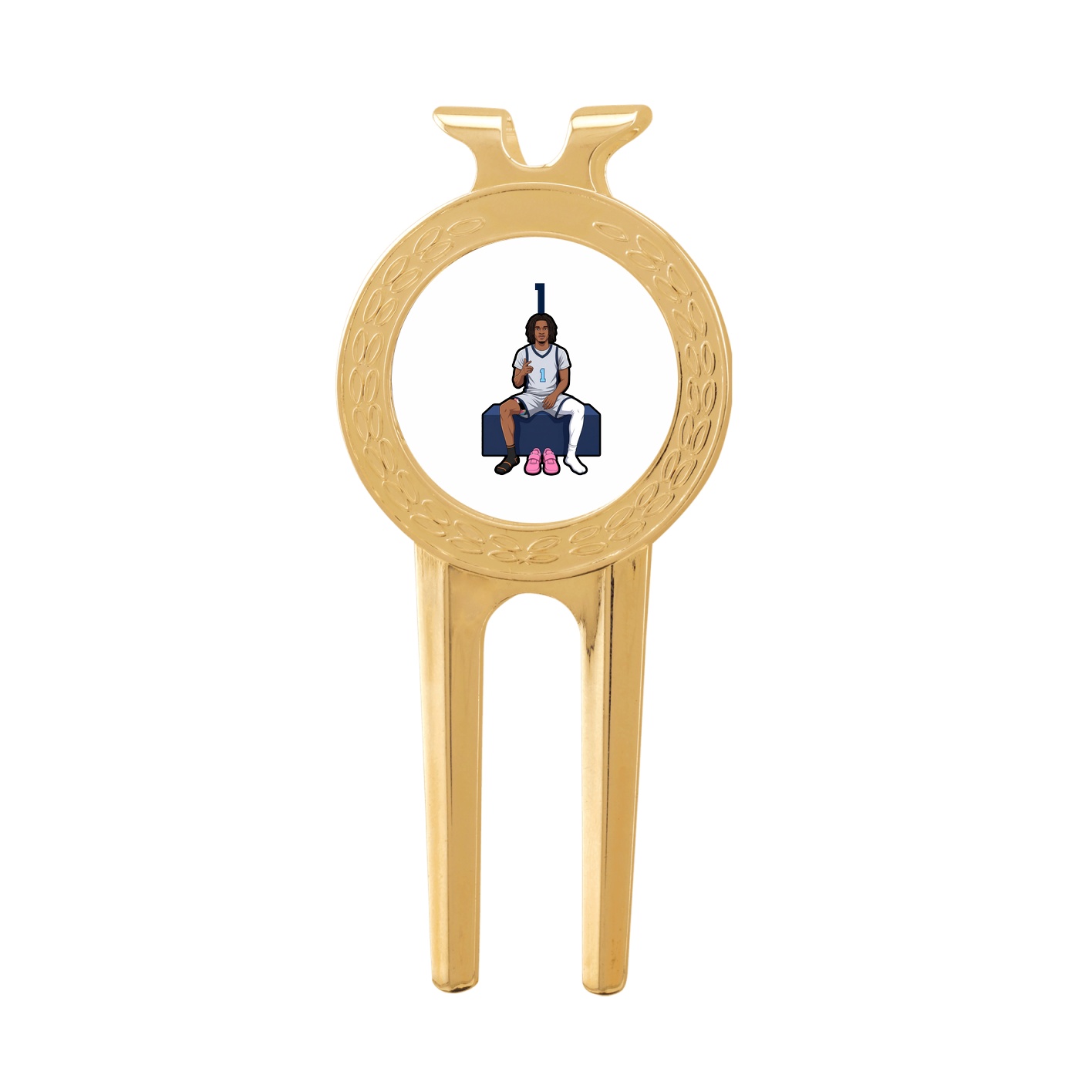 Divot Tool with Ball Marker — Number Top in Classic