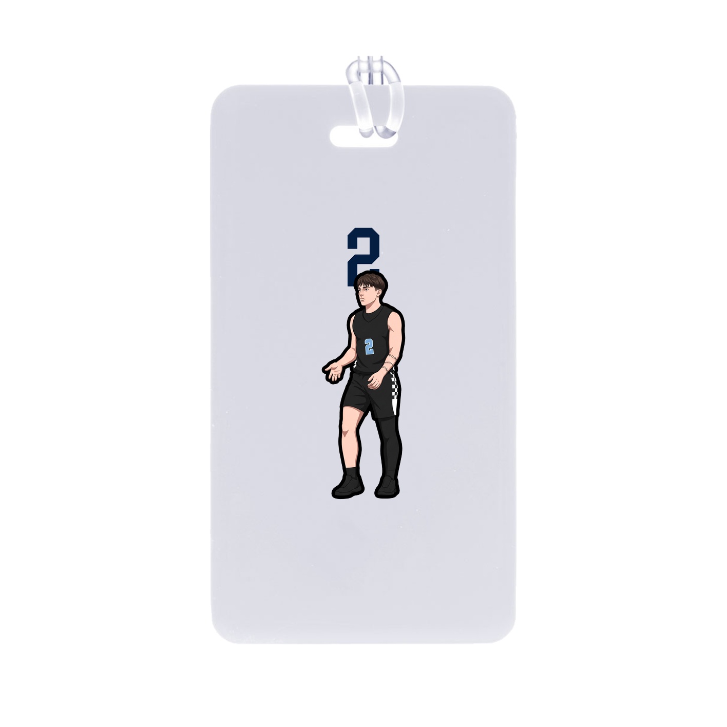 Bag Tag — Number Top in Classic