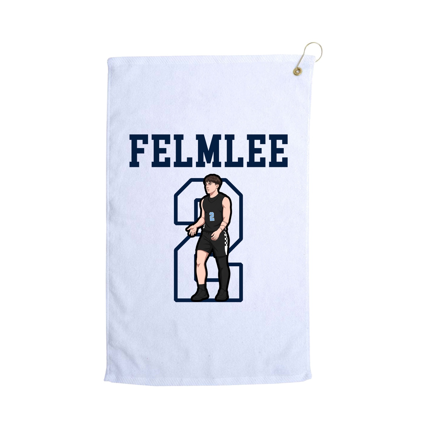 Golf Towel — Shirsey in White