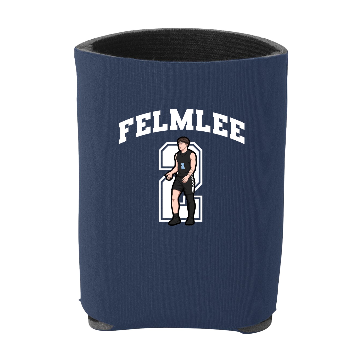 Can Holder — Number in Navy