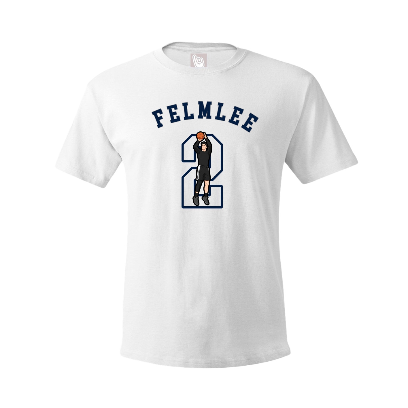 Youth Tee — Shirsey Arch in White