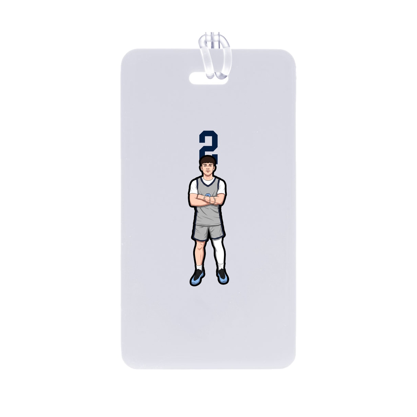 Bag Tag — Number Top in Classic