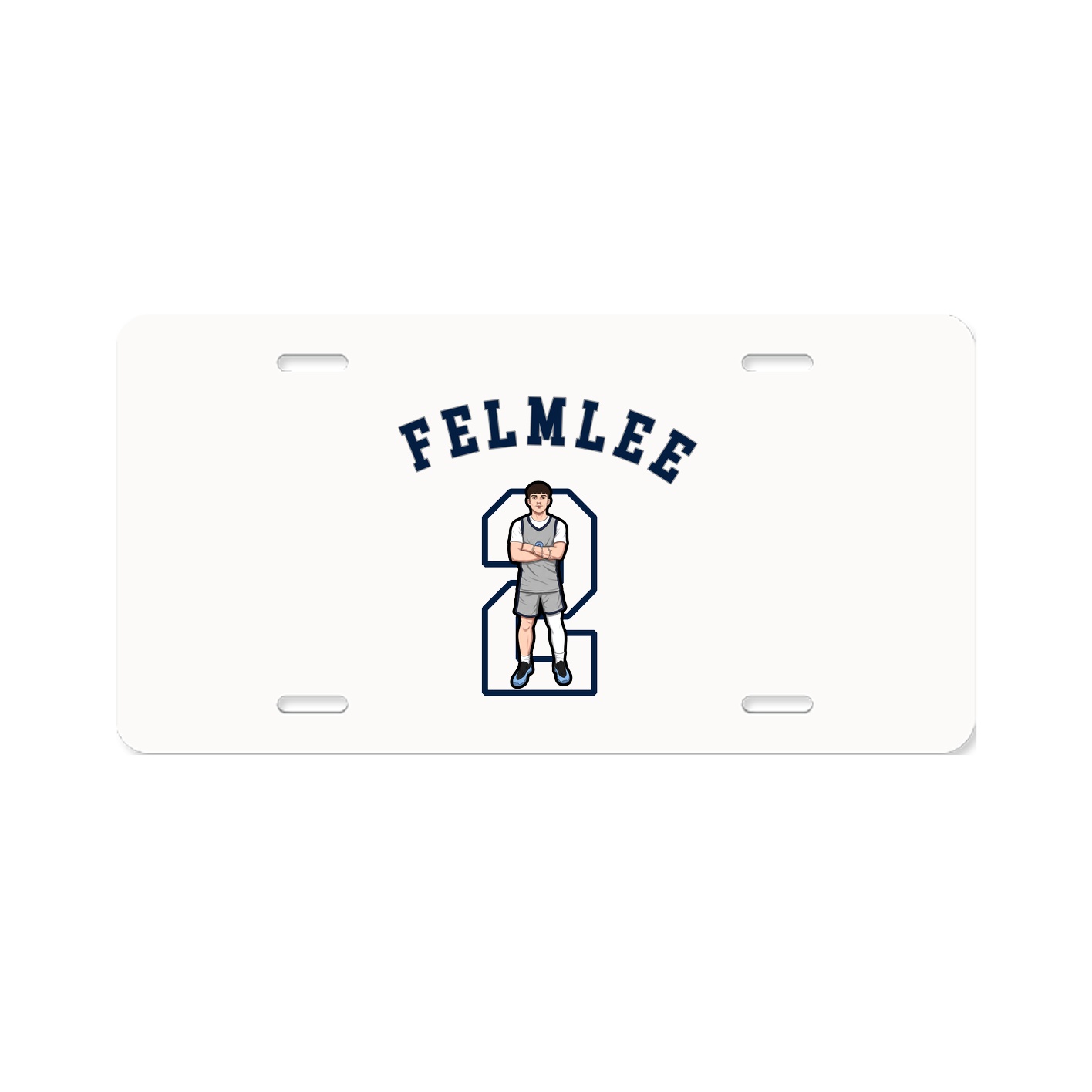 License Plate — Shirsey Arch in Classic