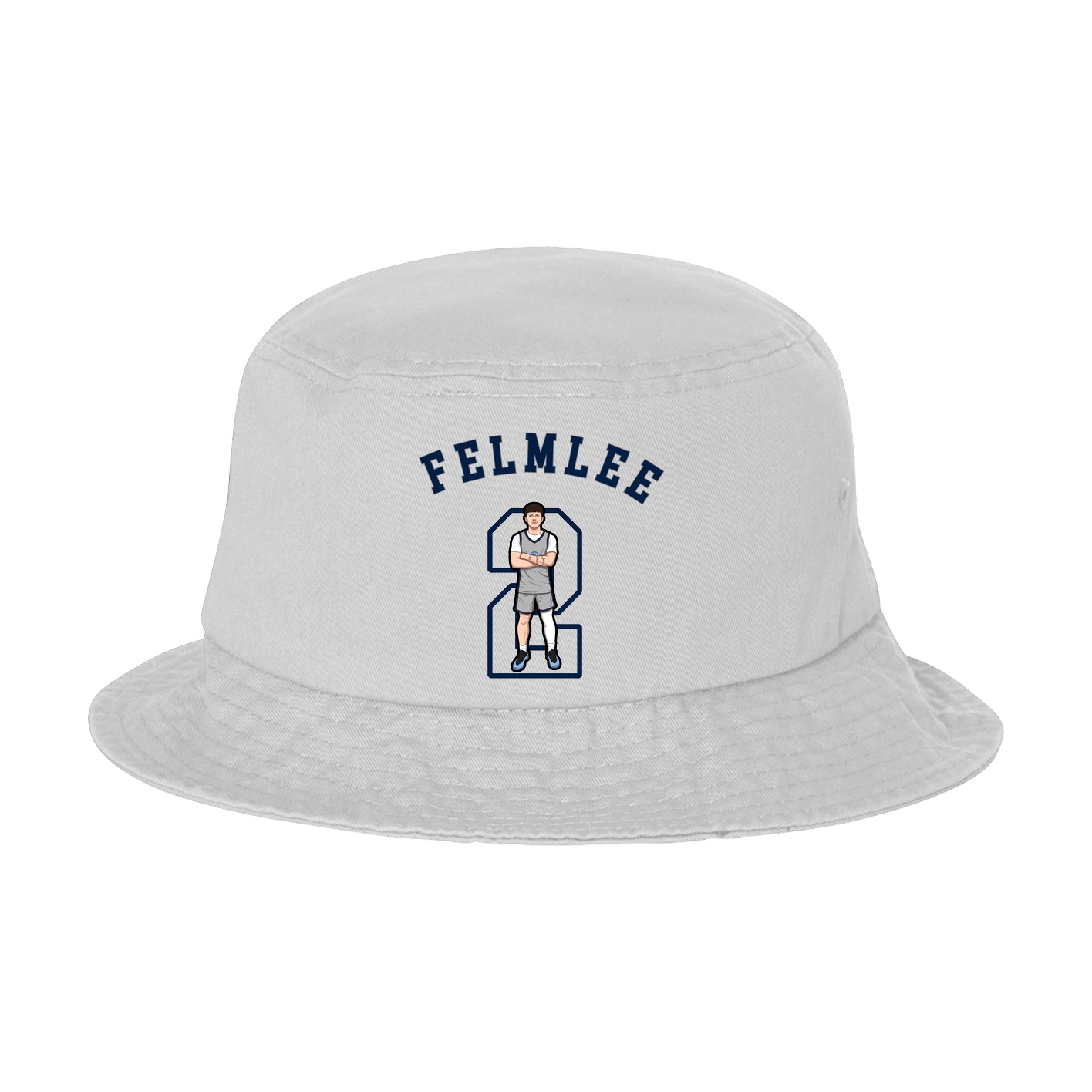 Bucket Cap — Shirsey Arch in White