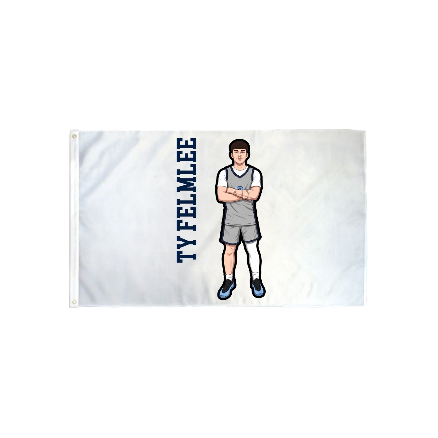 3x5 Flag — Name Vertical in Classic