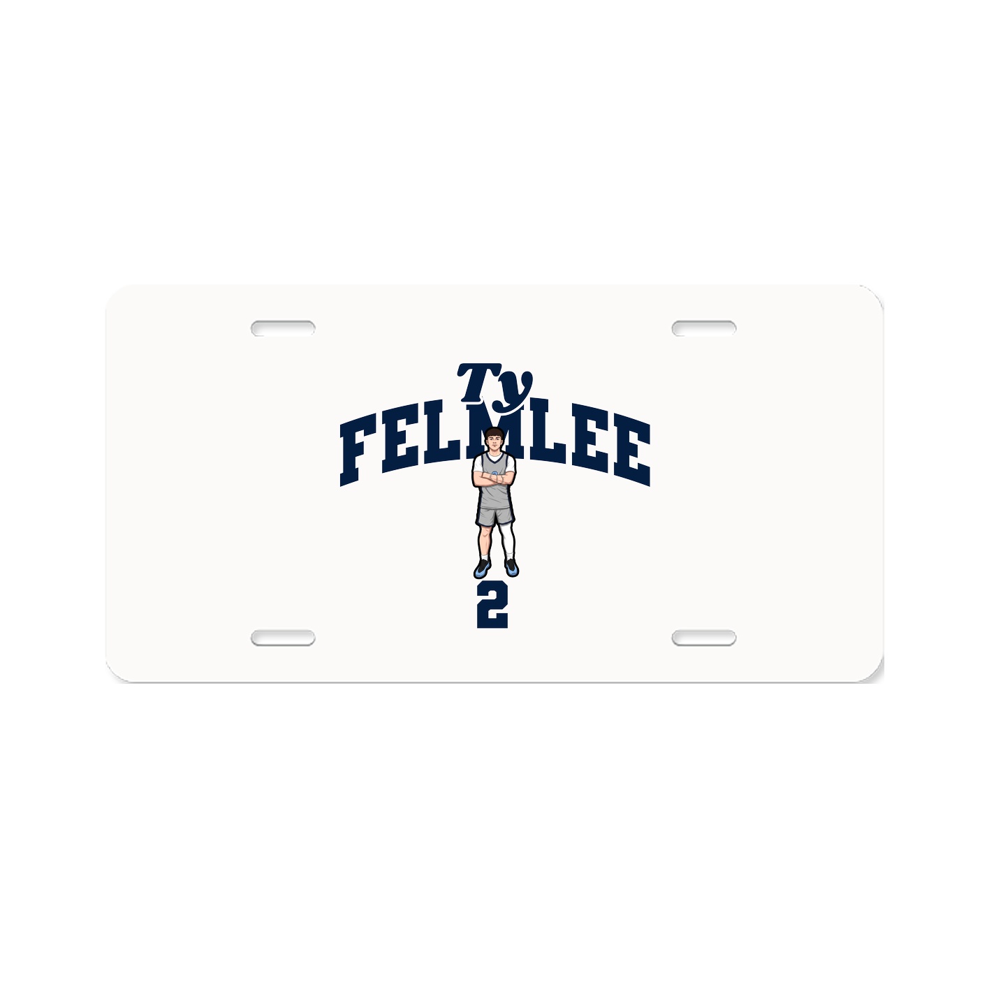 License Plate — Signature Arch in Classic