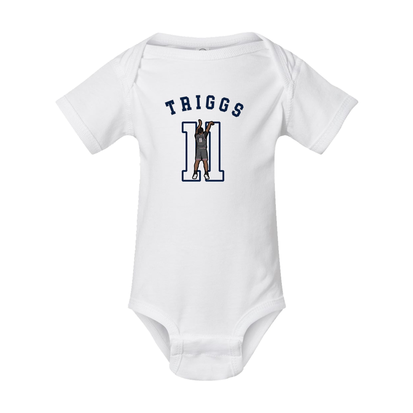 Baby Onesie — Shirsey Arch in White