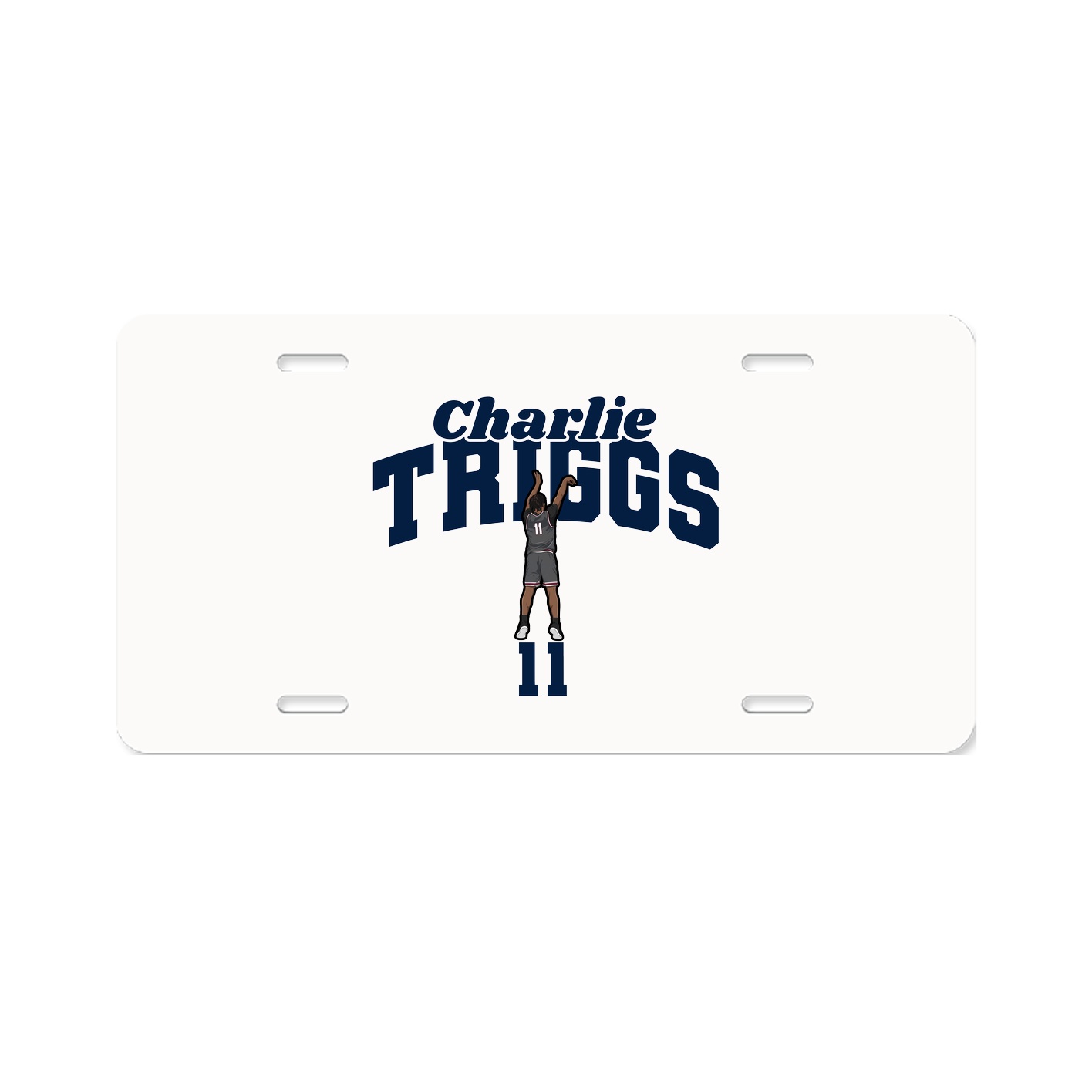 License Plate — Signature Arch in Classic