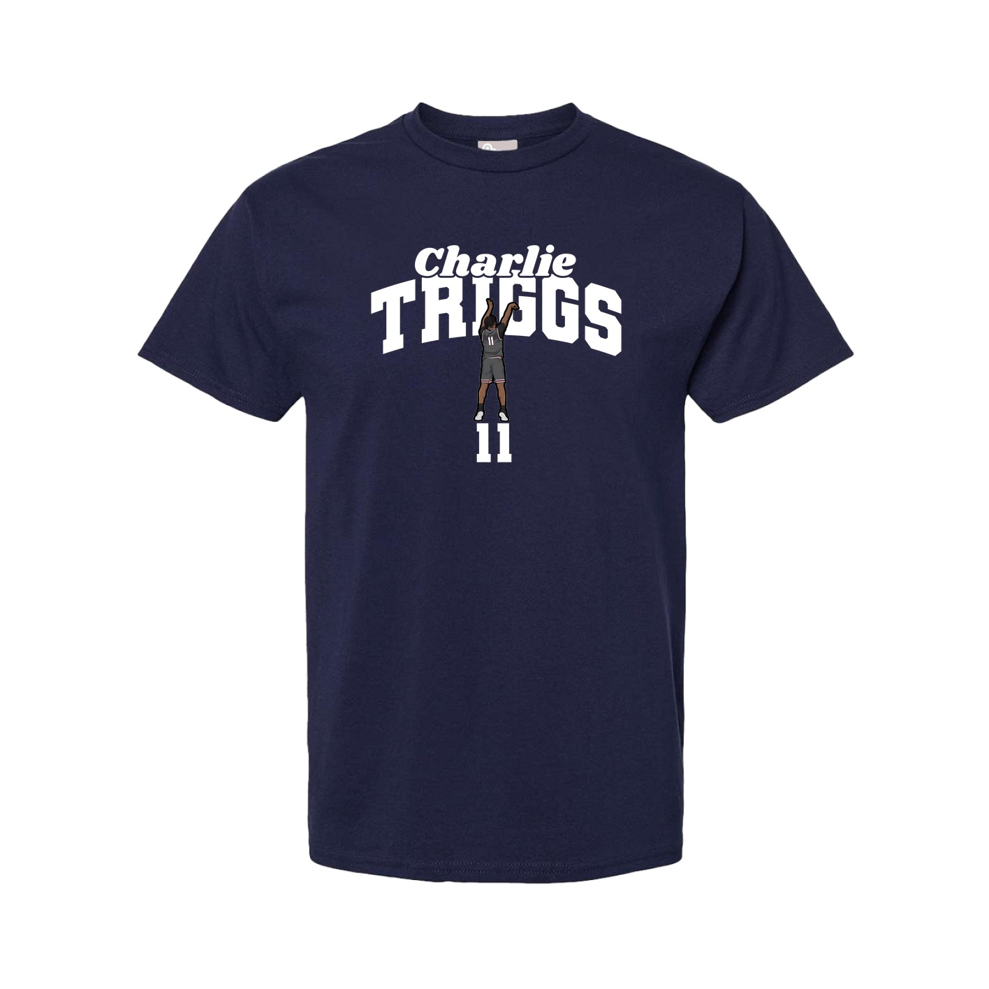 Tee — Signature Arch in Navy