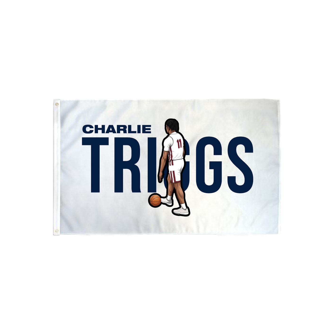 3x5 Flag — Player Name in Classic