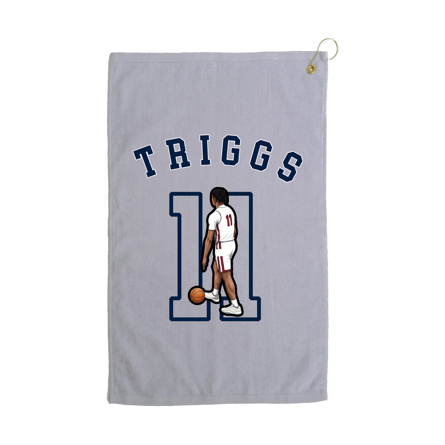 Golf Towel — Shirsey Arch in Grey