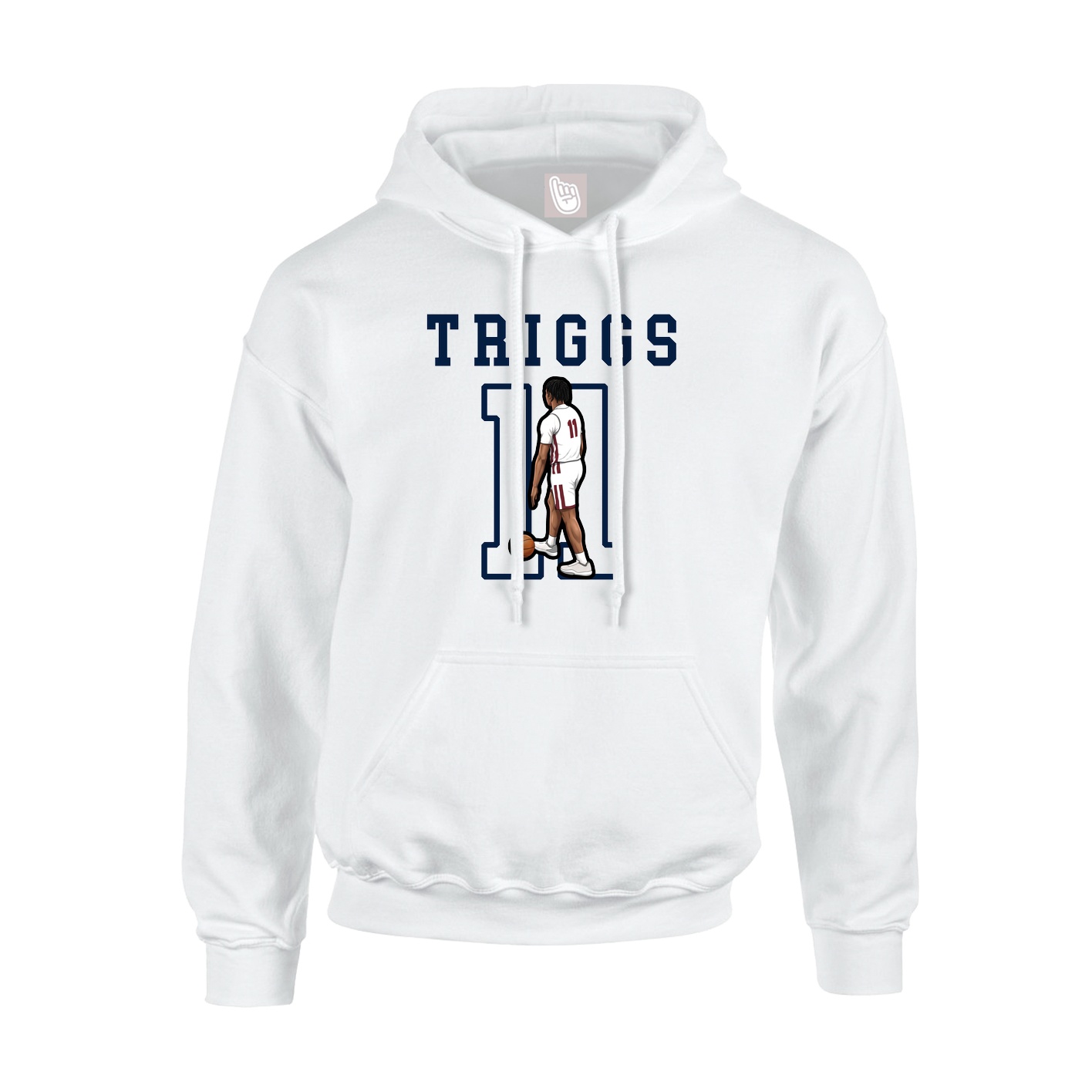 Youth Hoodie — Shirsey in White