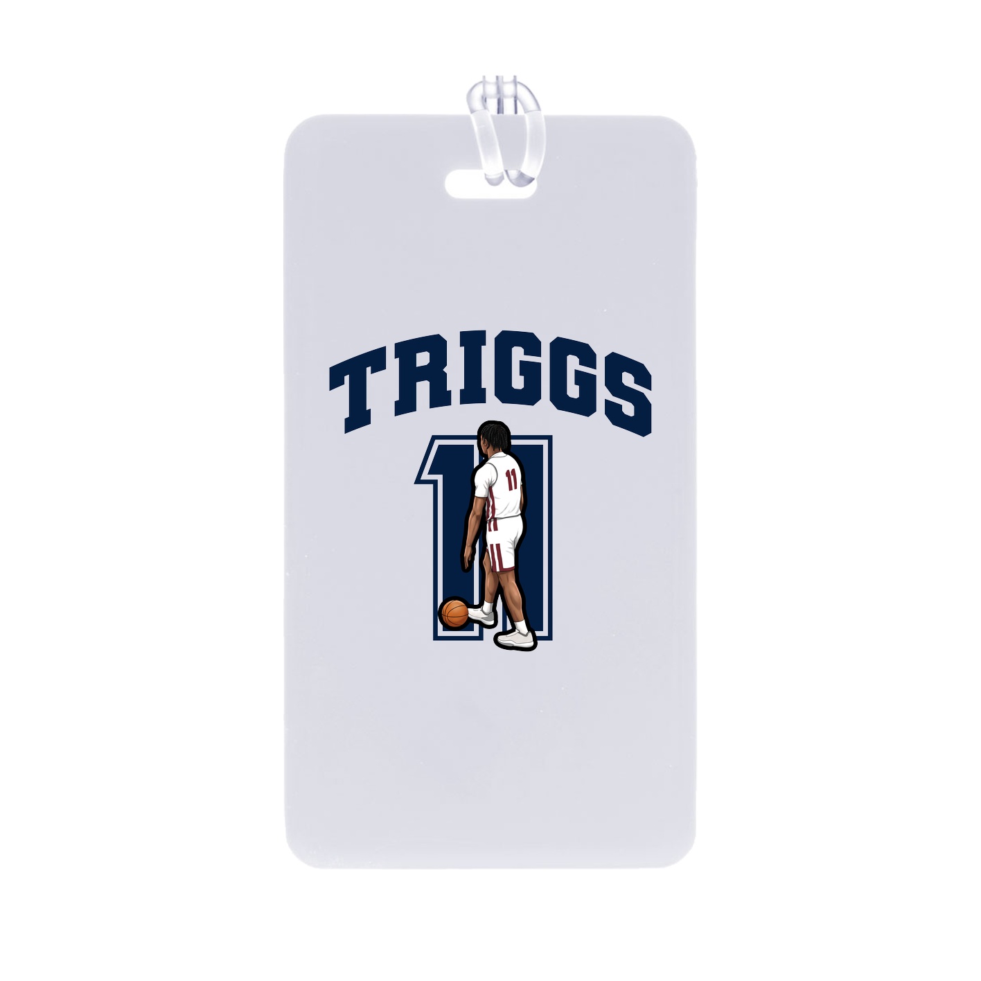 Bag Tag — Number in Classic