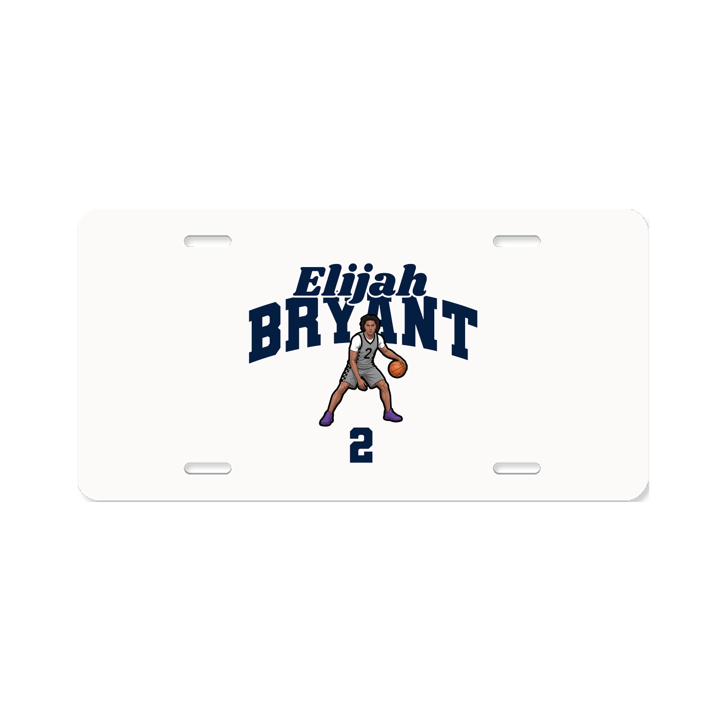 License Plate — Signature Arch in Classic
