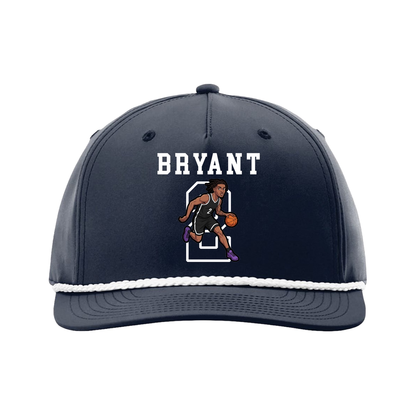 Five-Panel Classic Rope Cap — Shirsey in Navy