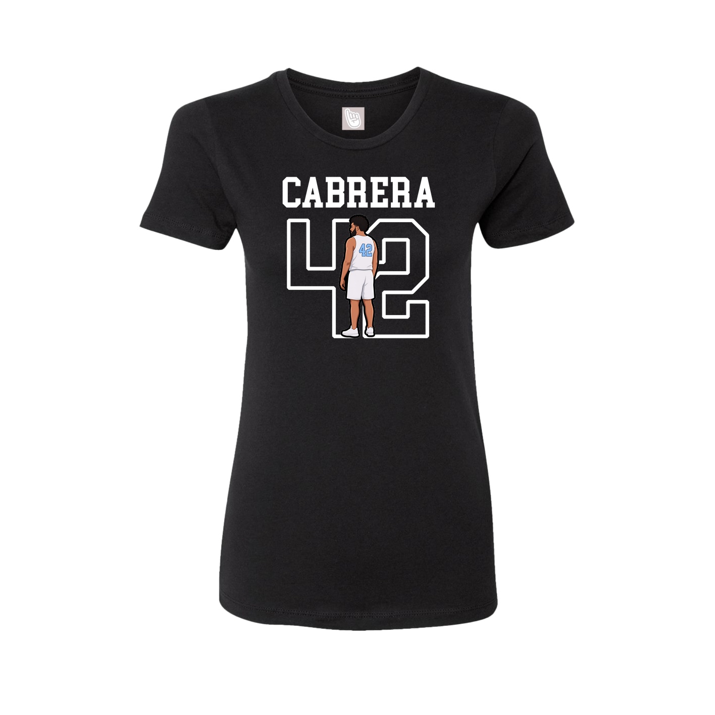 Fitted Women's Tee — Shirsey in Black