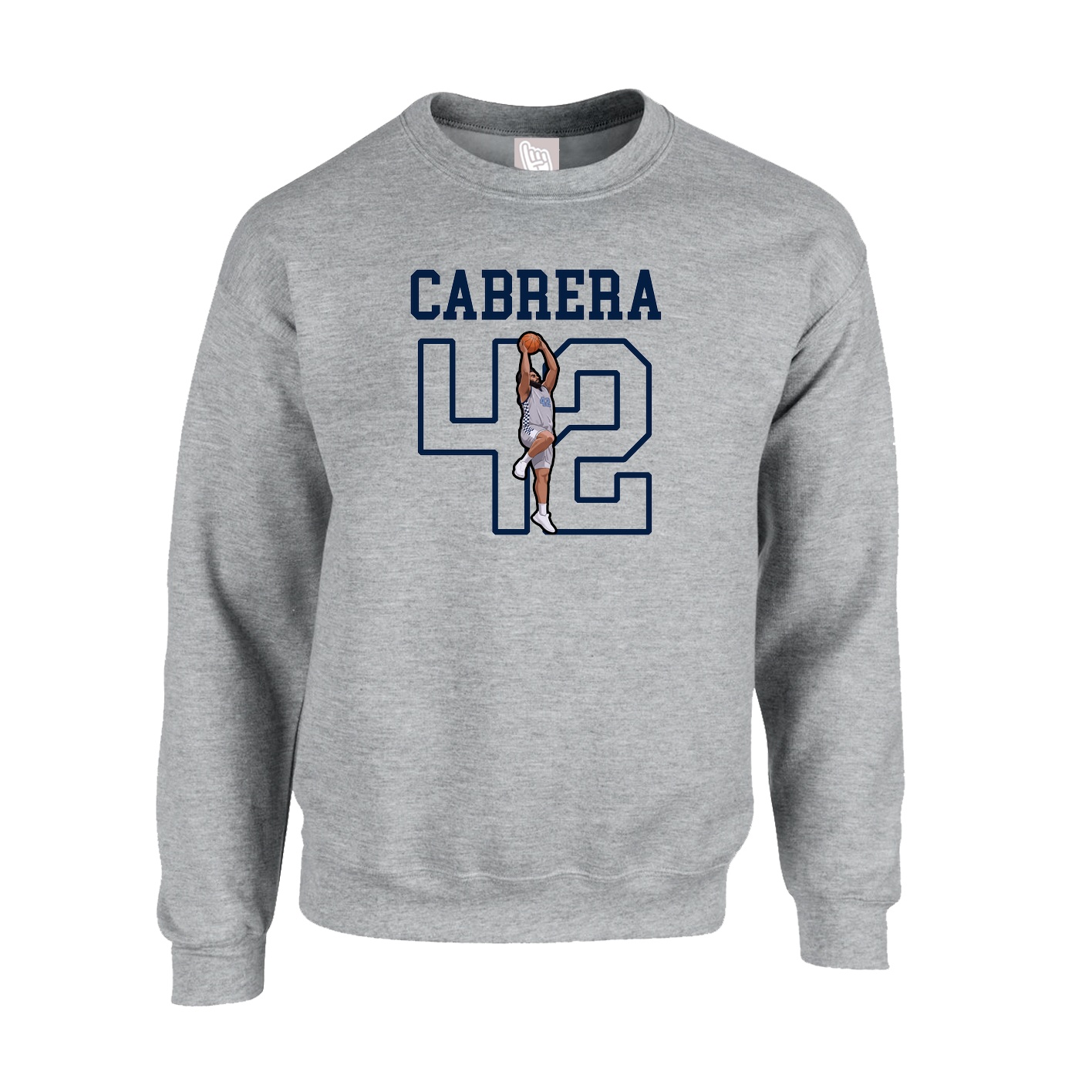 Fleece Crew — Shirsey in Grey