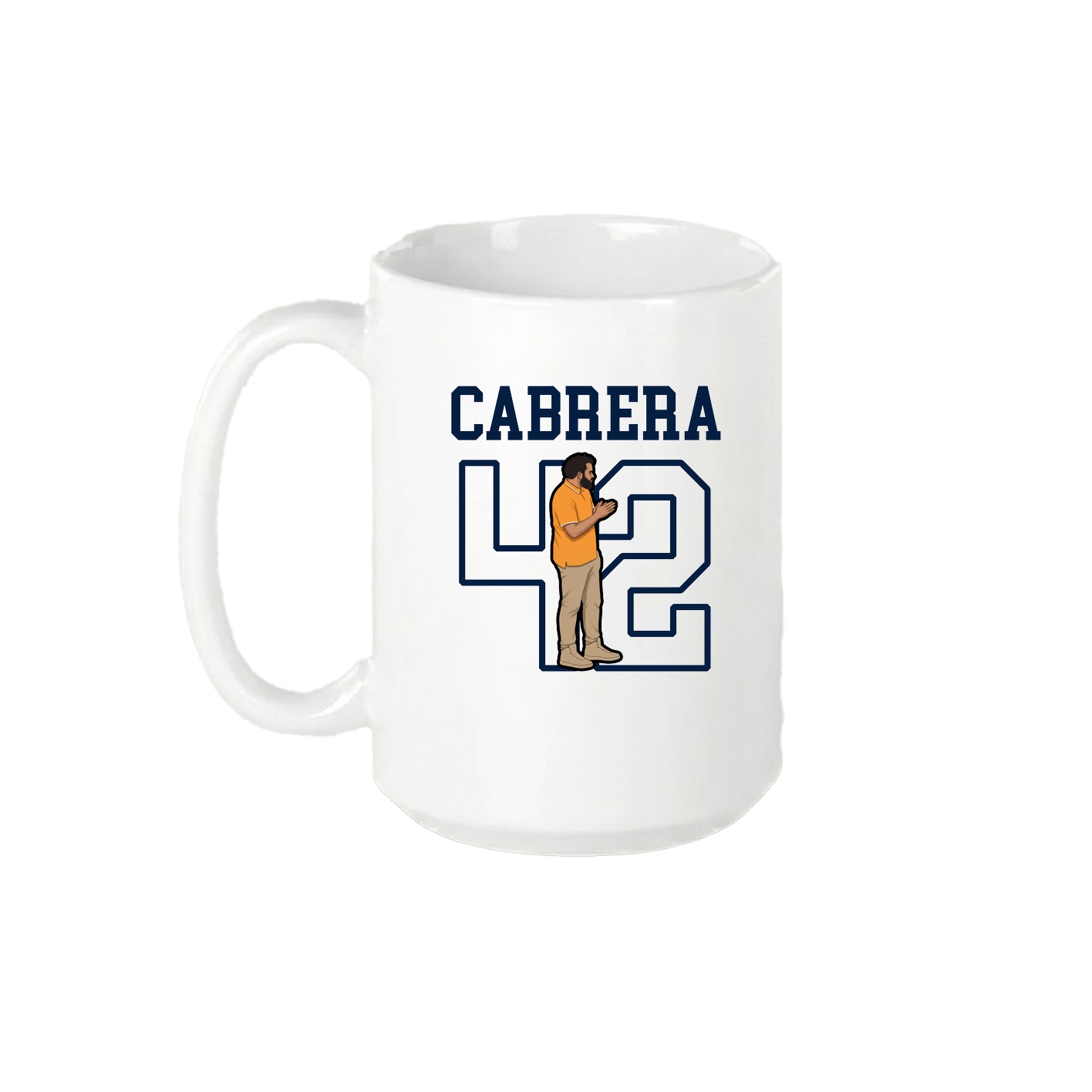 15oz Coffee Mug — Shirsey in White