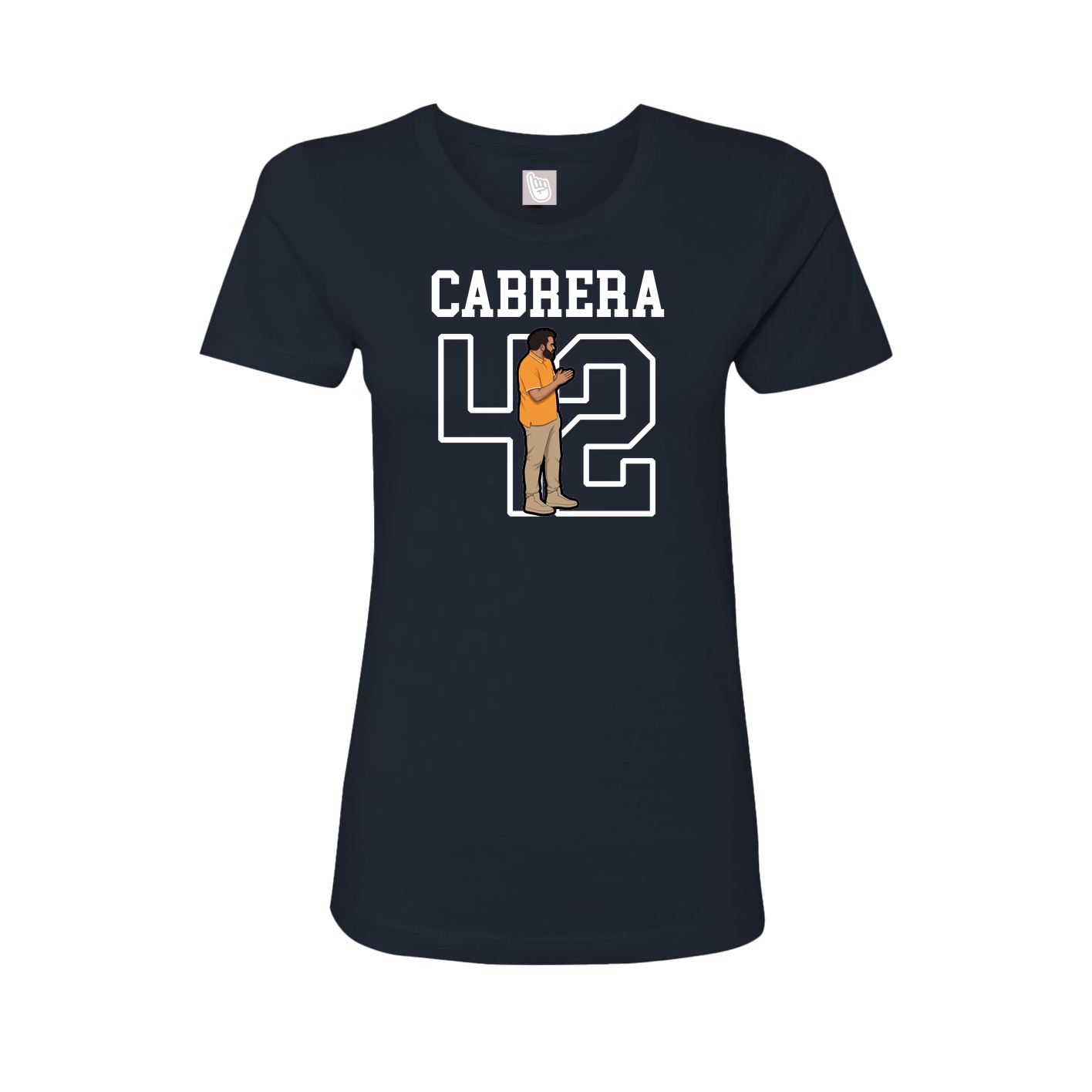 Fitted Women's Tee — Shirsey in Navy