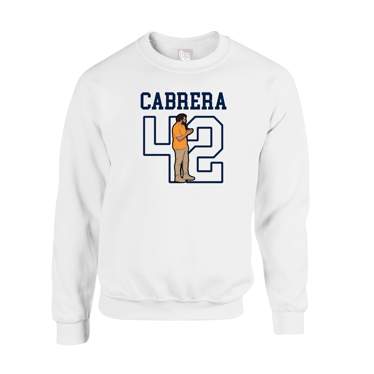 Fleece Crew — Shirsey in White