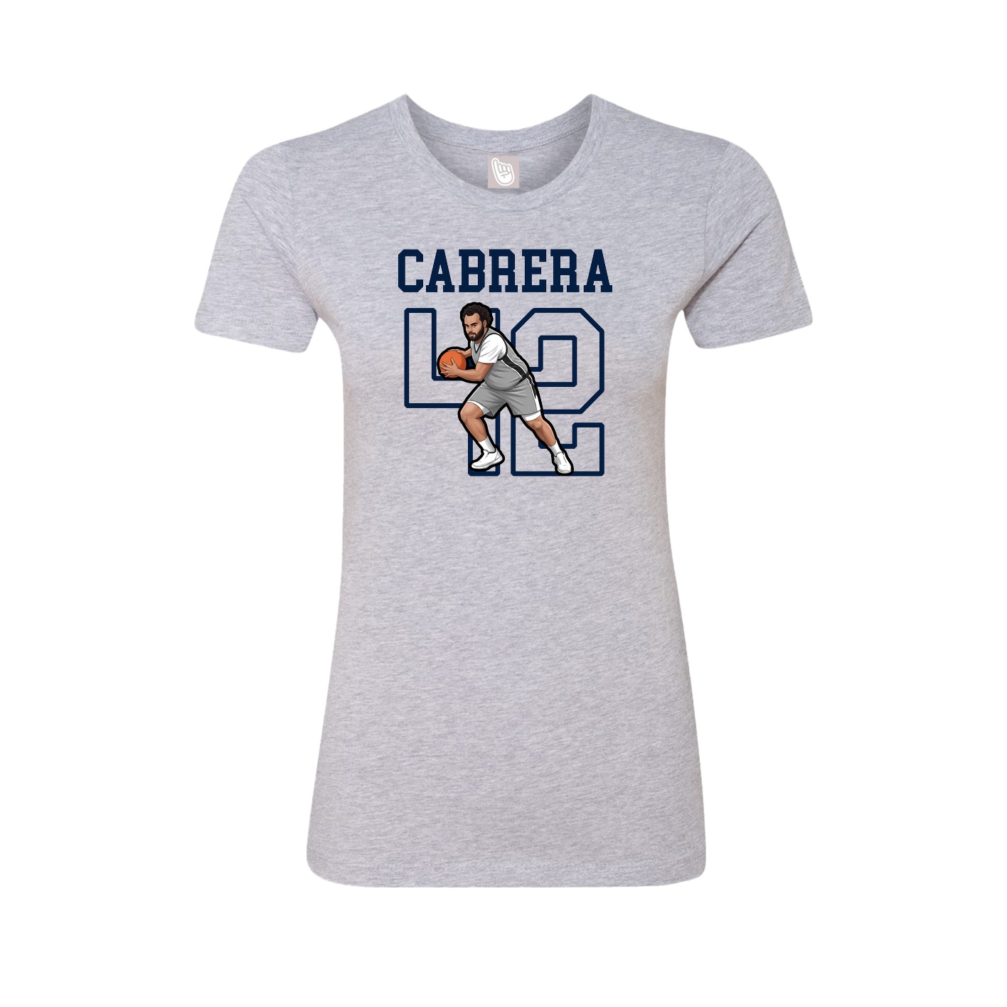 Fitted Women's Tee — Shirsey in Grey