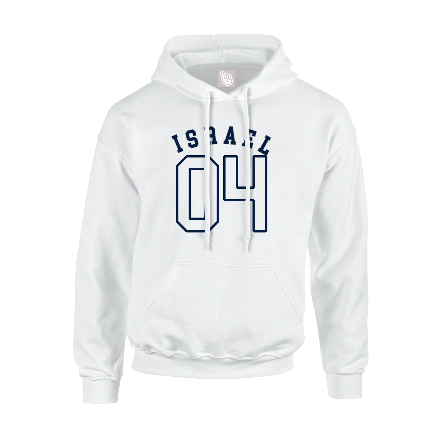 Hoodie — Shirsey Arch in White