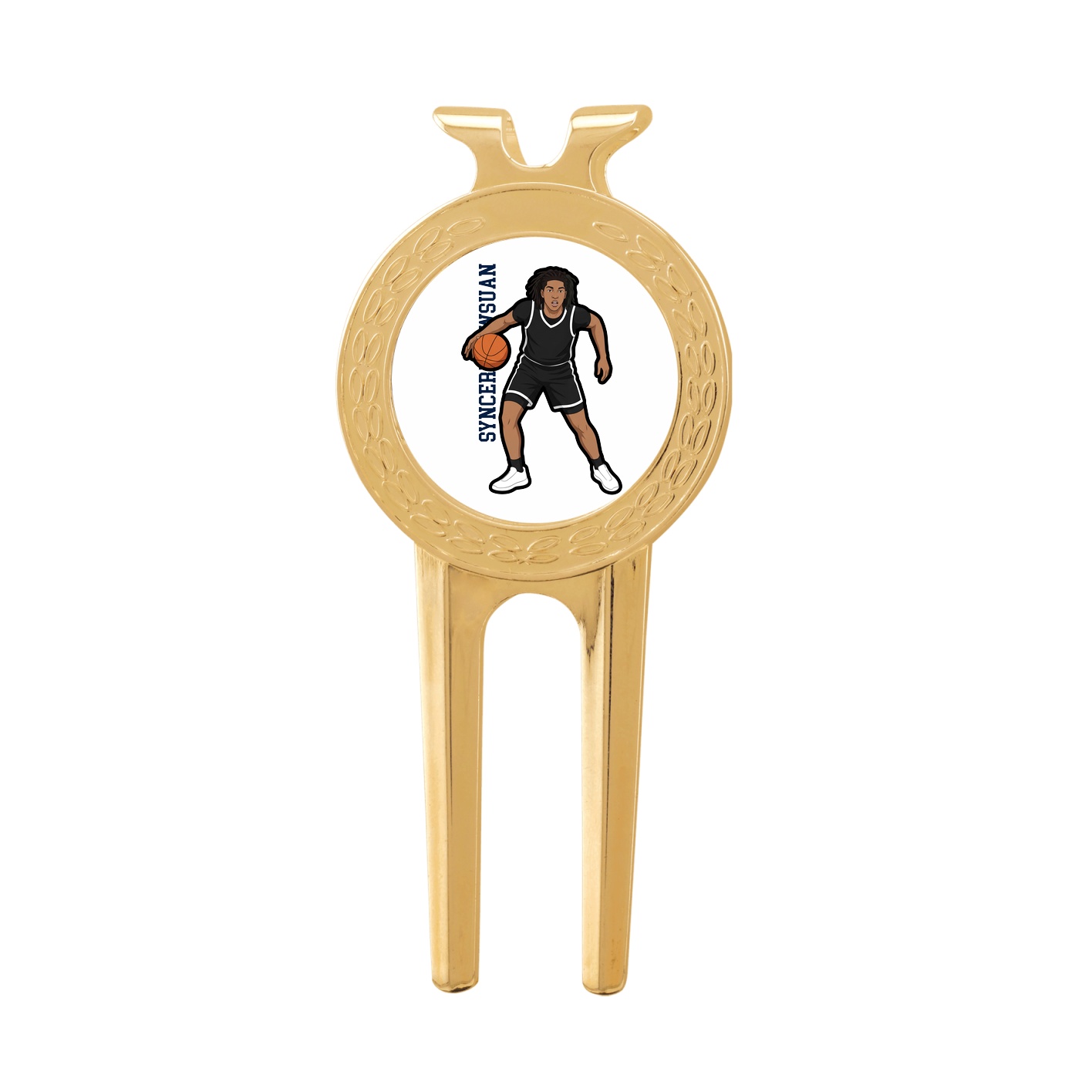 Divot Tool with Ball Marker — Name Vertical in Classic