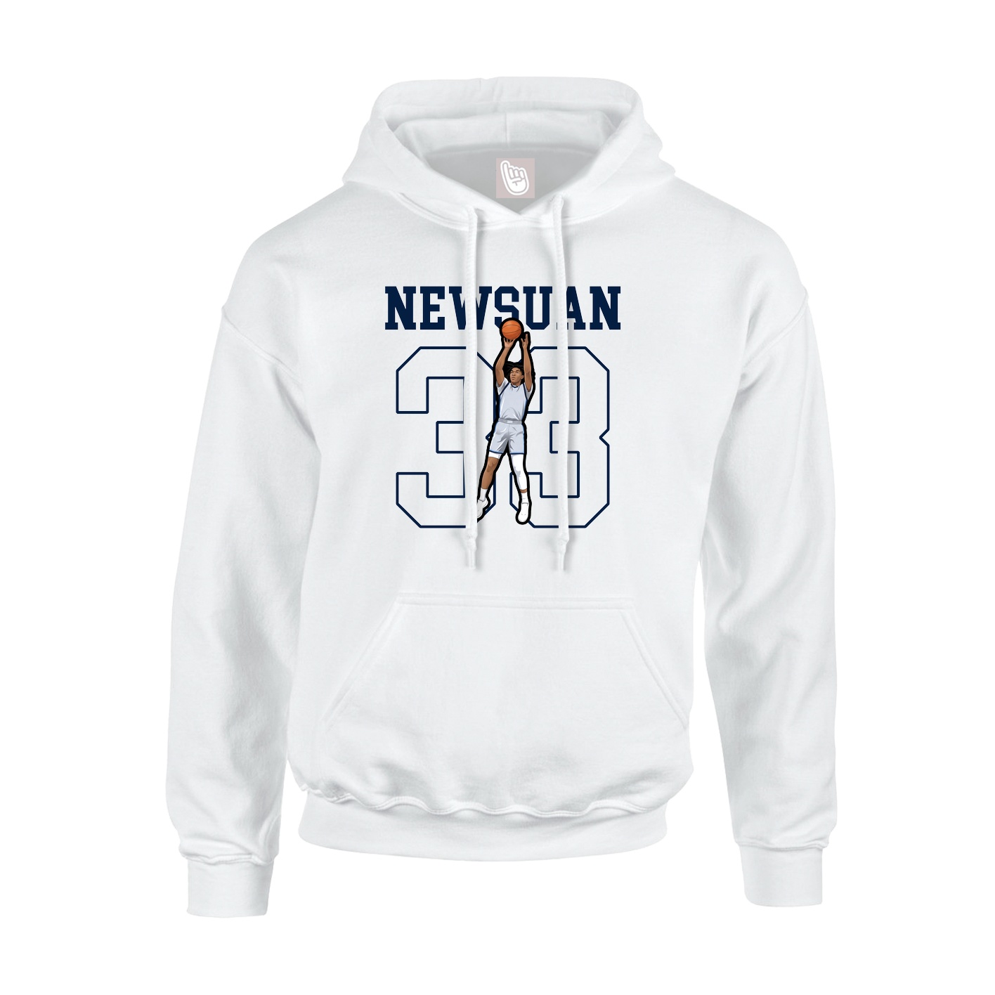 Youth Hoodie — Shirsey in White