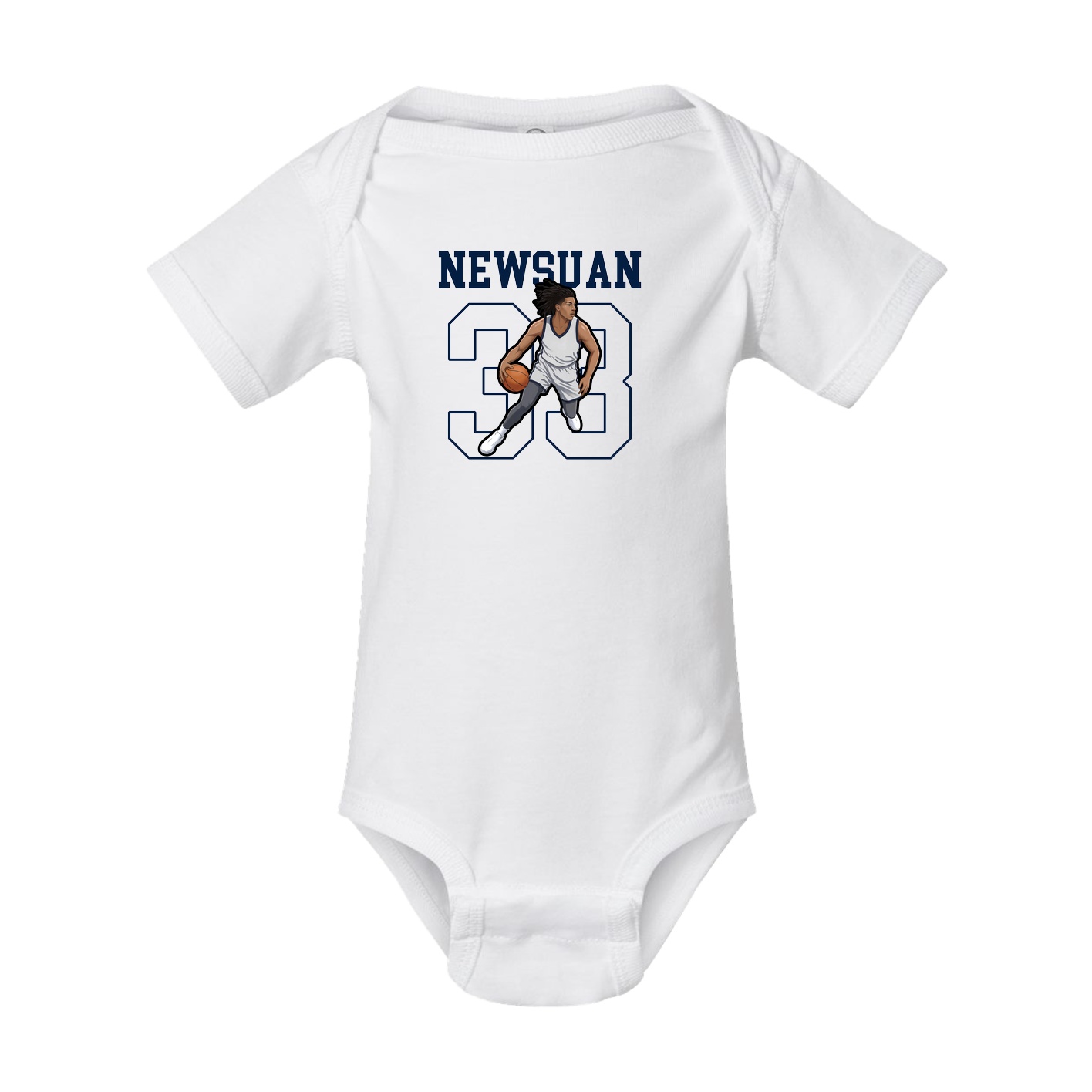Baby Onesie — Shirsey in White