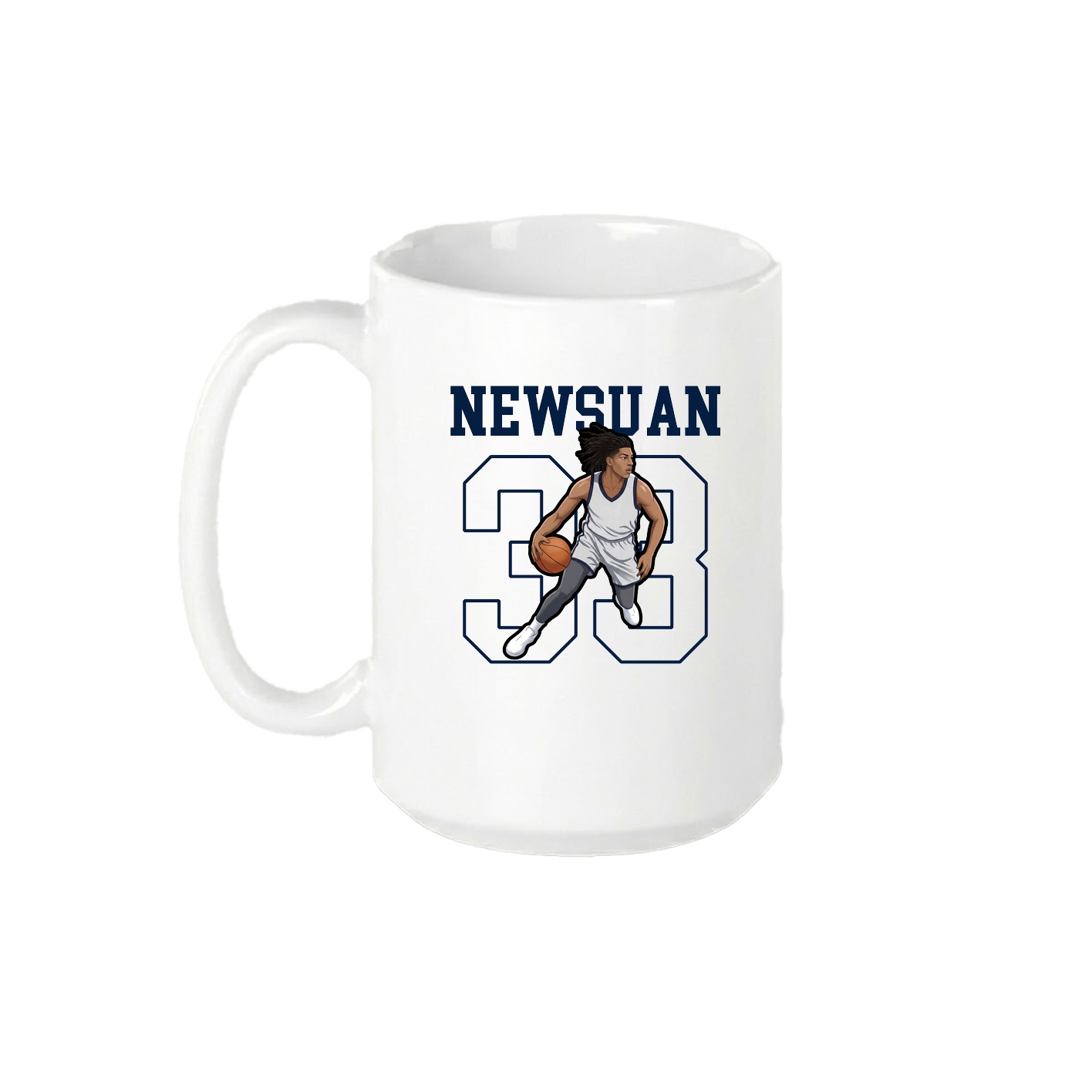 15oz Coffee Mug — Shirsey in White