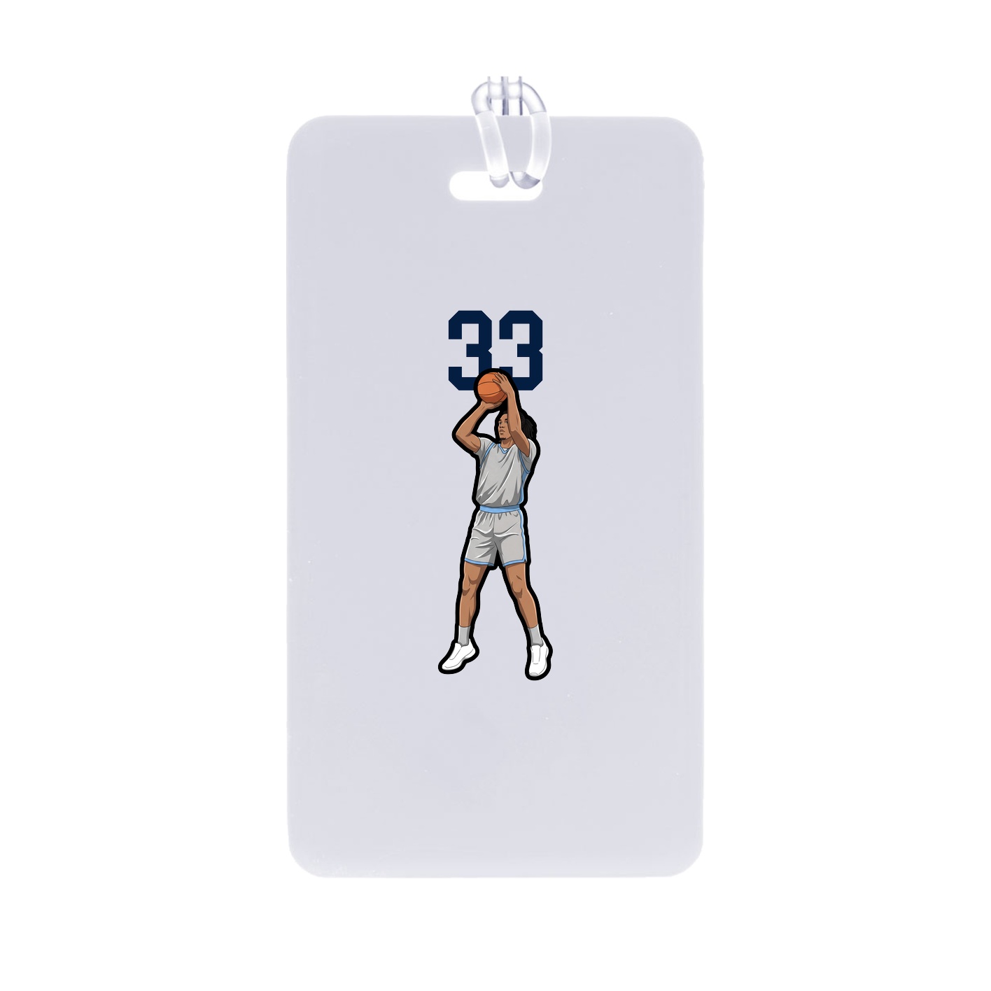 Bag Tag — Number Top in Classic