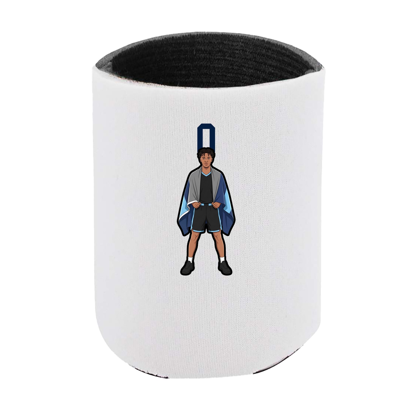Can Holder — Number Top in White