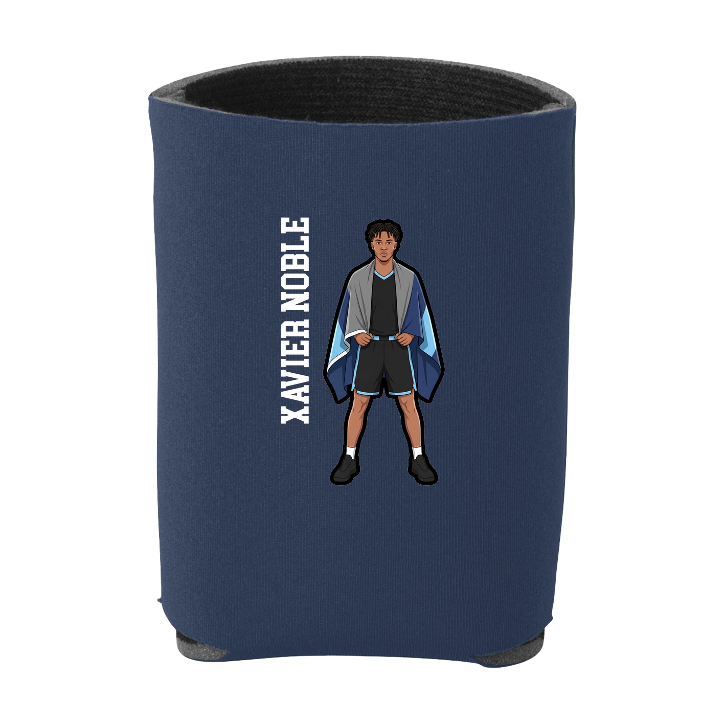 Can Holder — Name Vertical in Navy