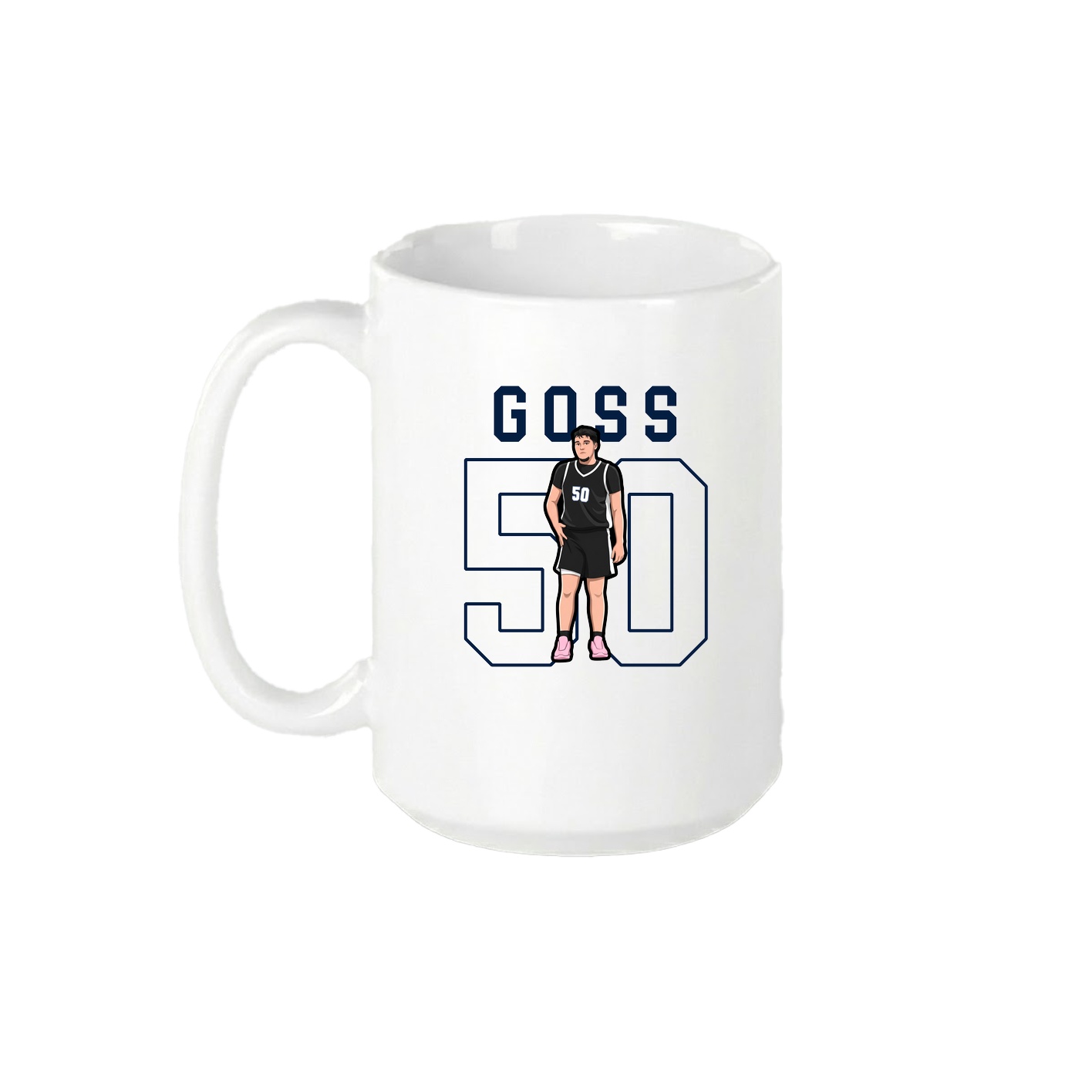 15oz Coffee Mug — Shirsey in White