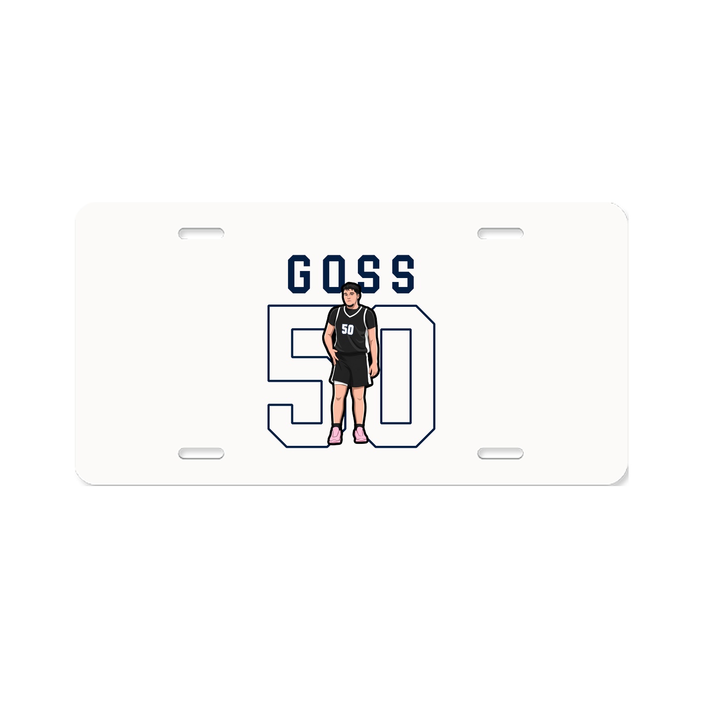 License Plate — Shirsey in Classic