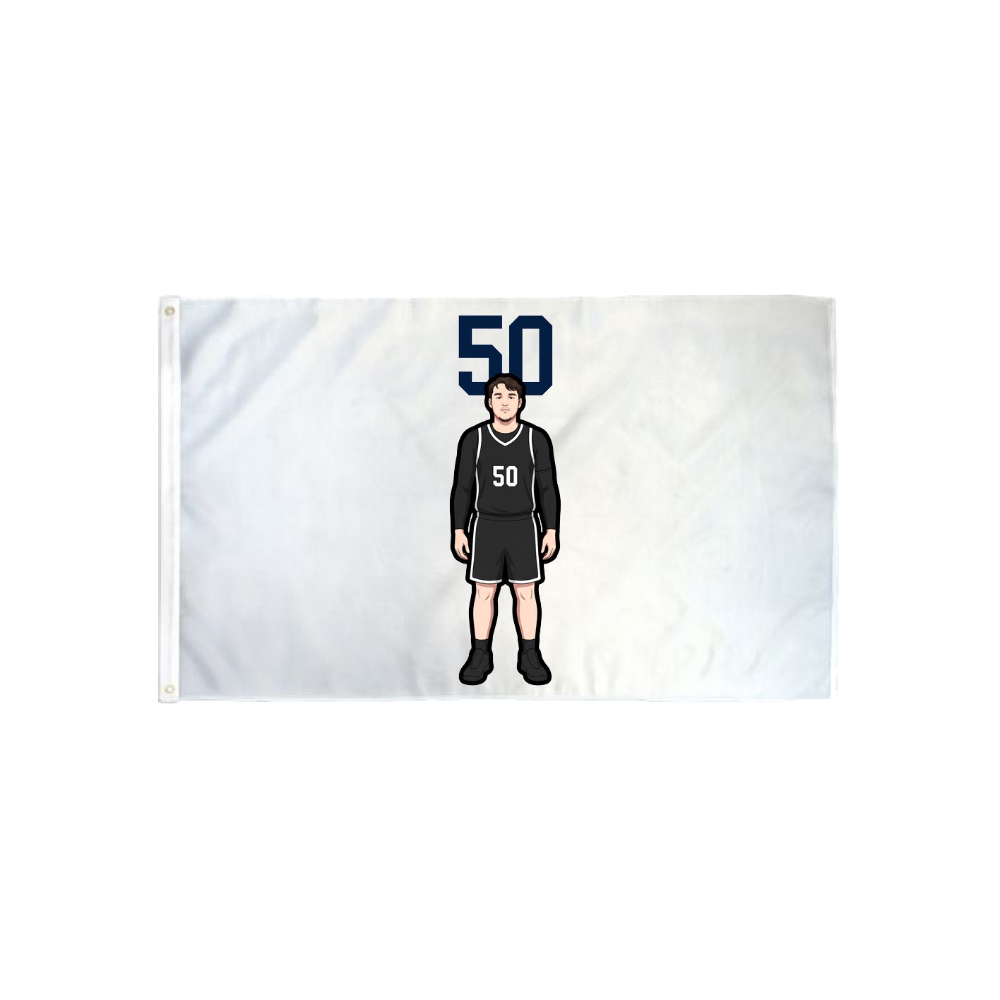 3x5 Flag — Number Top in Classic